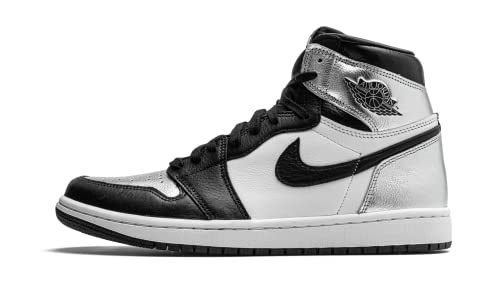 Black/Metallic Silver/White/Black