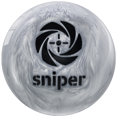 Motiv Silver Sniper Pearl Bowling Ball | High Performance Reactive Resin | Perfect for League Play & Tournament Competition | Strike More with This Pro-Grade Bowling Ball