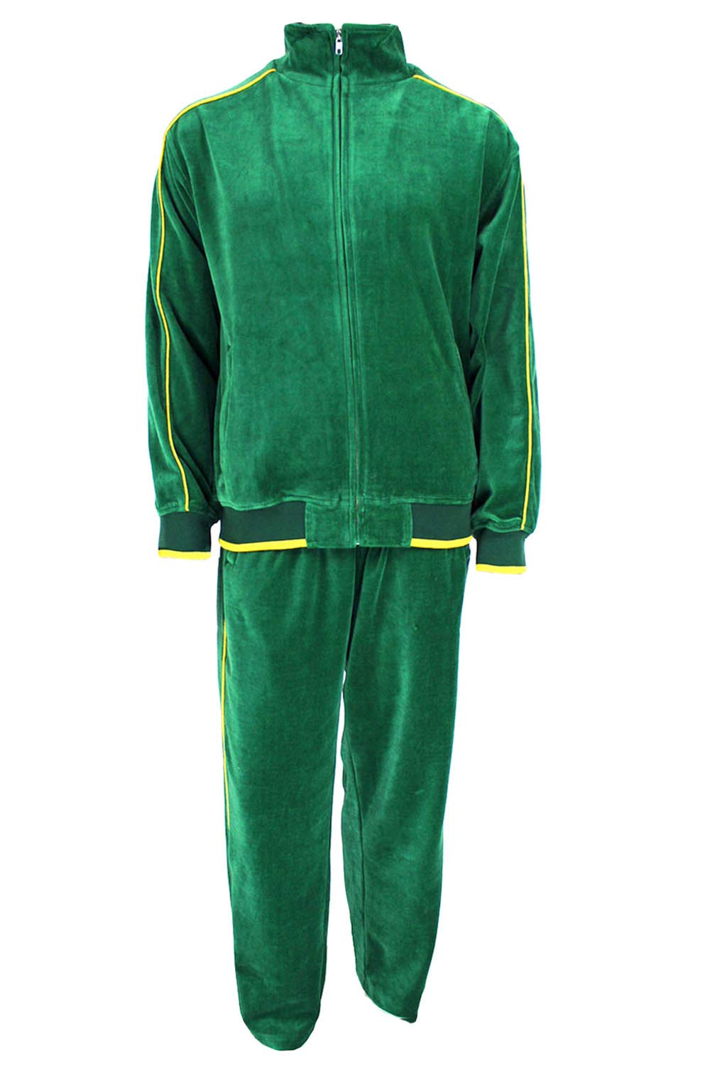 Men's Velour Tracksuit Set - Soft & Comfortable Sweatsedo Jogger Suit for Lounge & Streetwear | Perfect for Casual Wear, Gym, and Travel