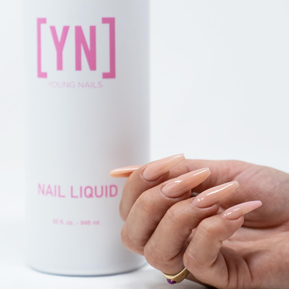 Young Nails Professional Nail Liquid - High-Quality Nail Polish for Salon & Home Use | Perfect for Manicures, Pedicures & Nail Art | Long-Lasting & Quick-Drying Formula