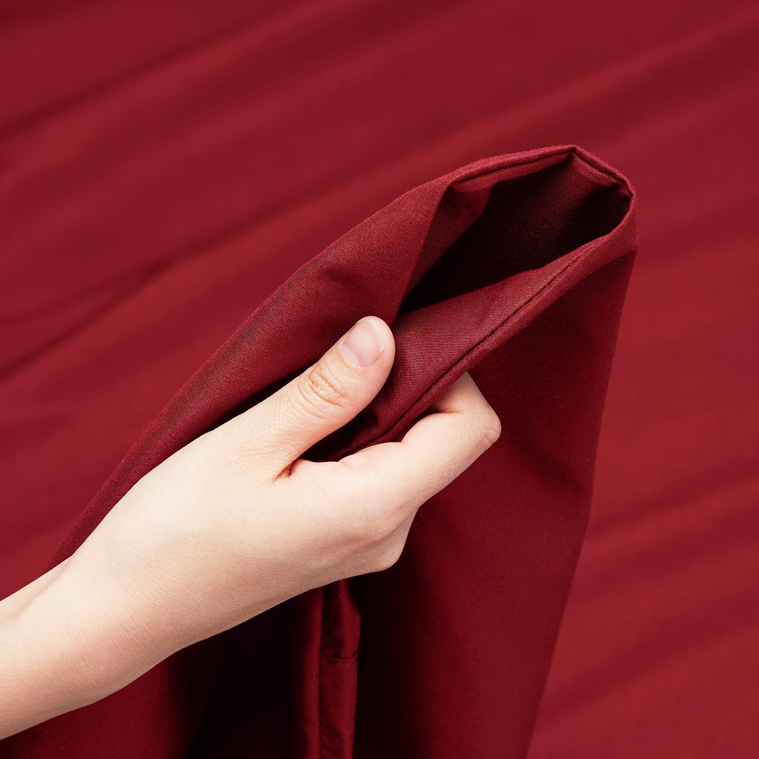 100% Cotton Split Queen Sheet Set (5Pc) - 800 Thread Count Adjustable Bed Sheets with 24