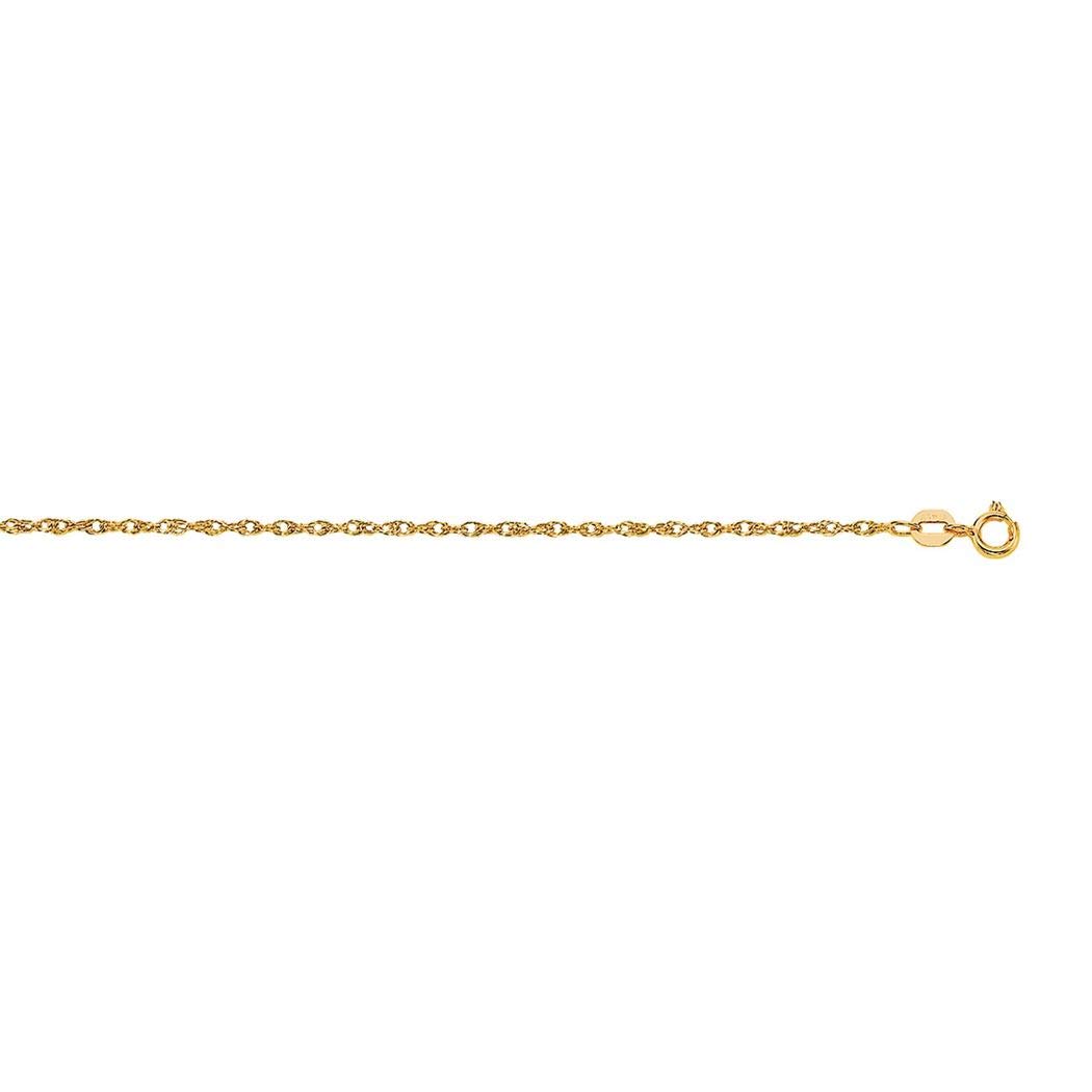 14K Yellow Gold 16