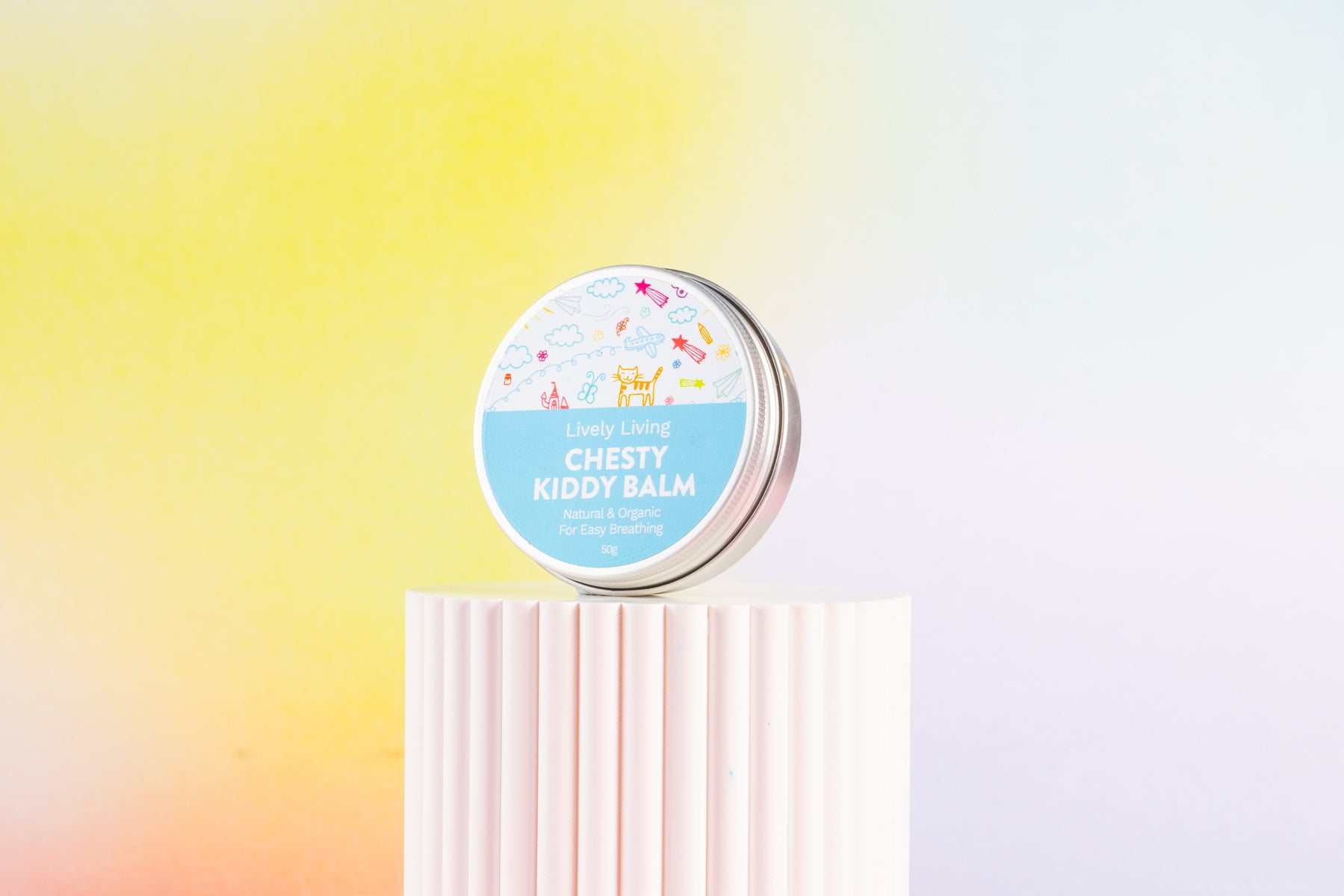 Chesty Kiddy Balm - Natural Chest Rub for Kids | Soothes Cough & Cold Symptoms | Perfect for Bedtime & Winter Relief