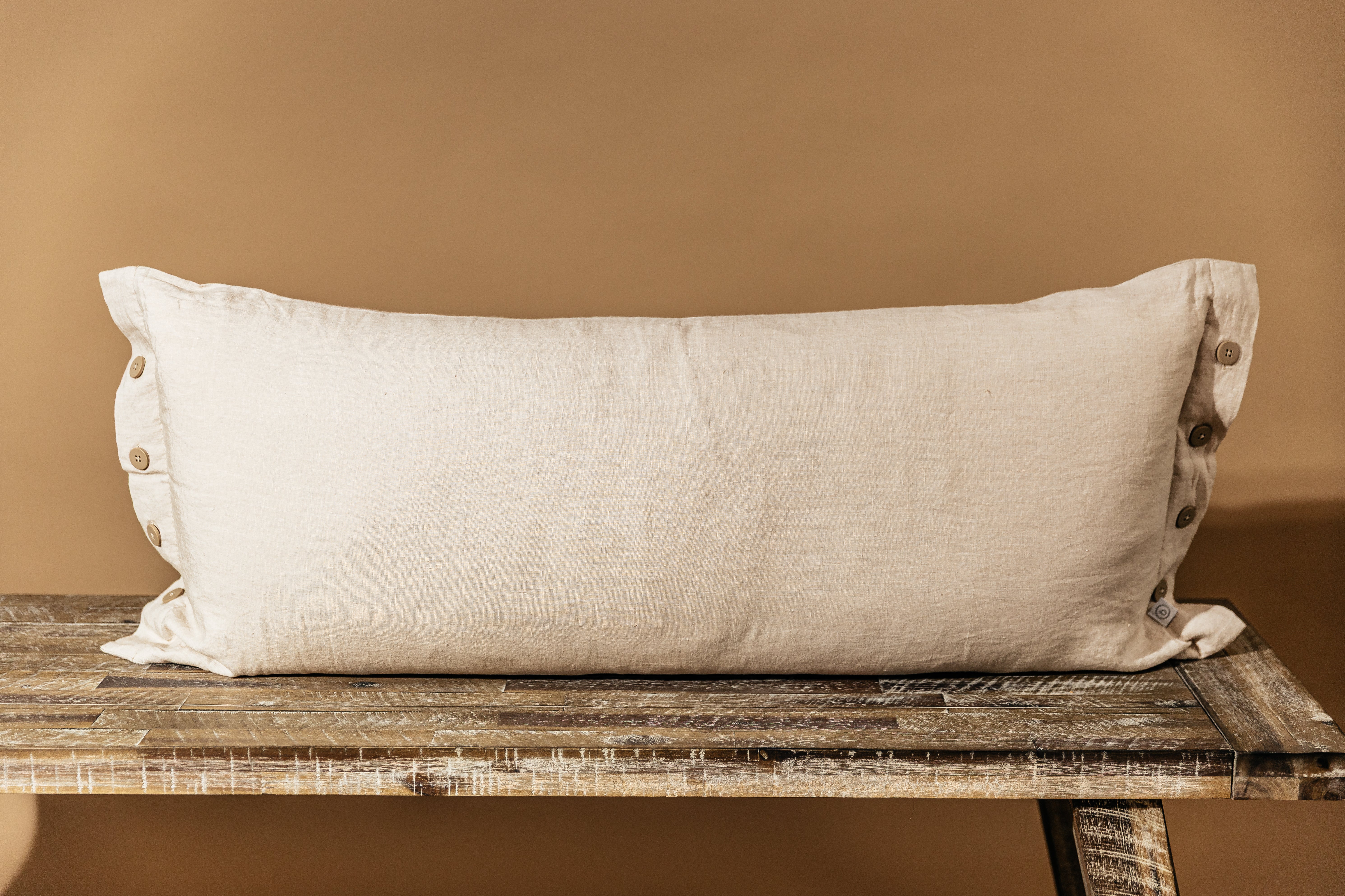 Harper XL Lumbar Pillow Cover - Soft & Supportive Back Cushion for Sofa, Bed, or Office Chair - Perfect for Home Decor and Comfort