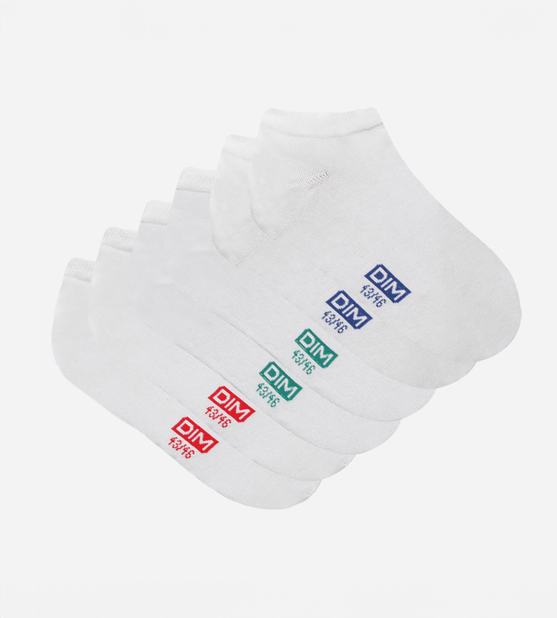 3 Pairs Men's White Cotton Ankle Socks - Breathable Casual Athletic Socks for Workout, Running, Sports & Everyday Wear