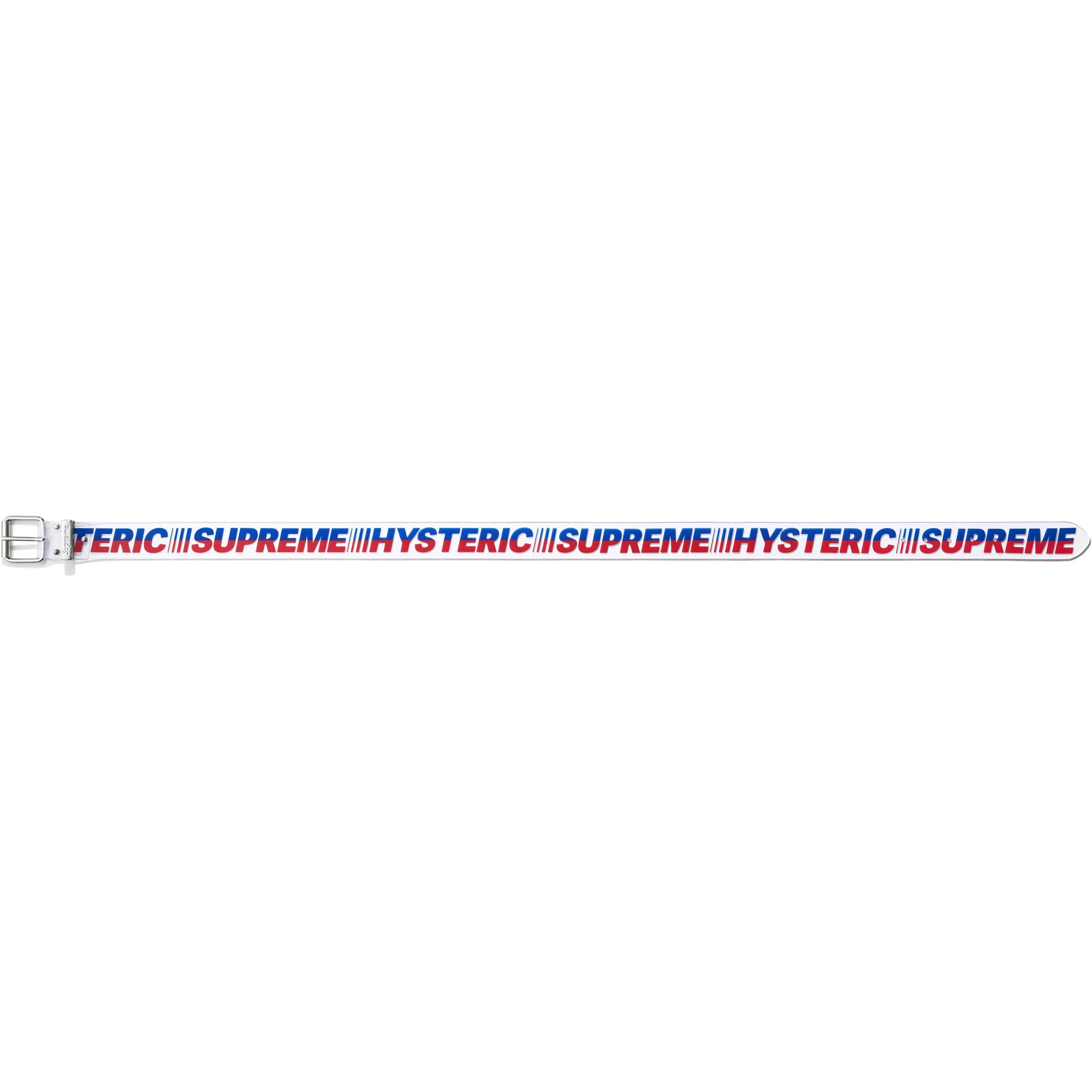 SUPREME 24FW HYSTERIC GLAMOUR VINYL BELT - Stylish Unisex Fashion Accessory for Streetwear & Punk Outfits | Perfect for Concerts, Parties & Everyday Wear