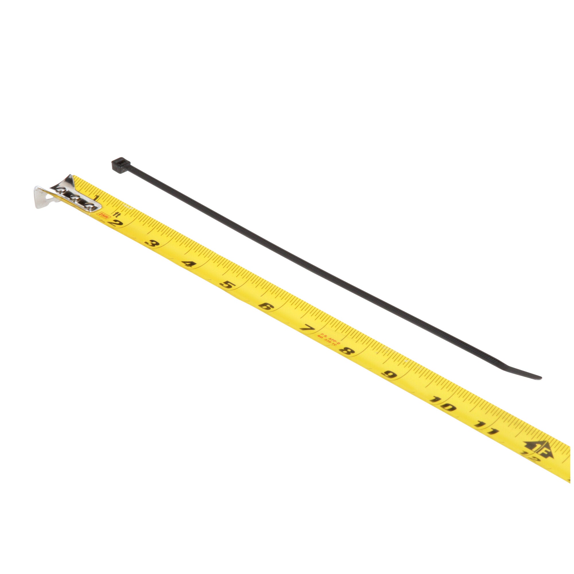 3M CT11BK50 C Black Cable Ties with Curved Tip for Fast Threading & Installation - Ideal for Home, Office & Industrial Wire Management