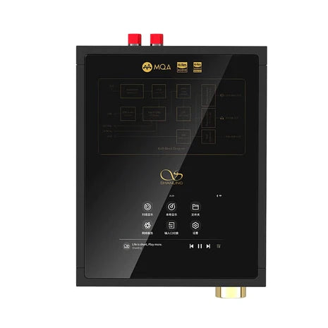 Shanling EA5 Plus Desktop Streamer - High-Resolution All-in-One Music Player with Bluetooth & WiFi | Perfect for Home Audio System & Office Music Streaming