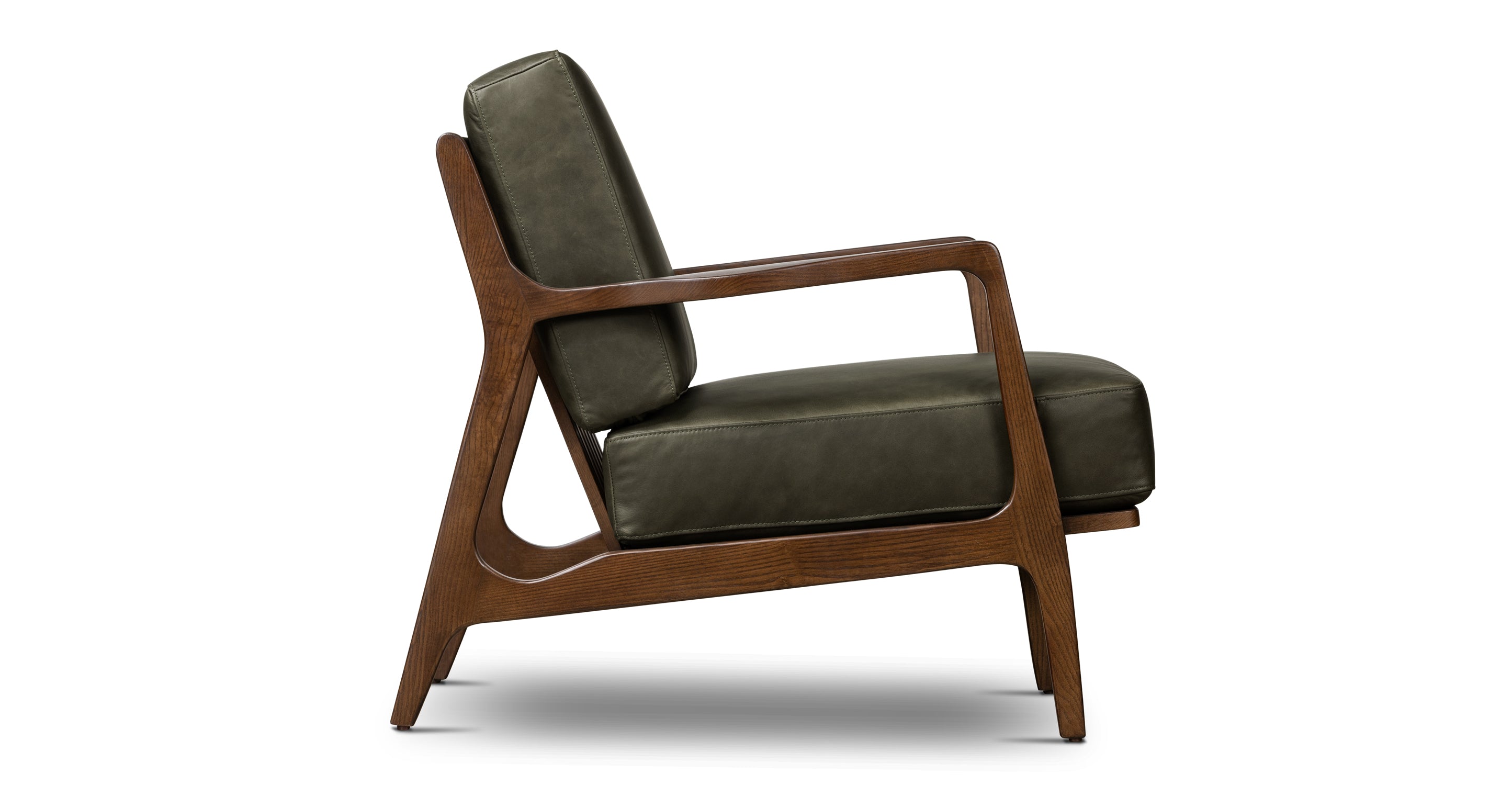 Premium Verity Genuine Leather Lounge Chair - Modern Comfort for Living Room, Office & Reading Nook - Perfect Relaxation & Stylish Home Decor