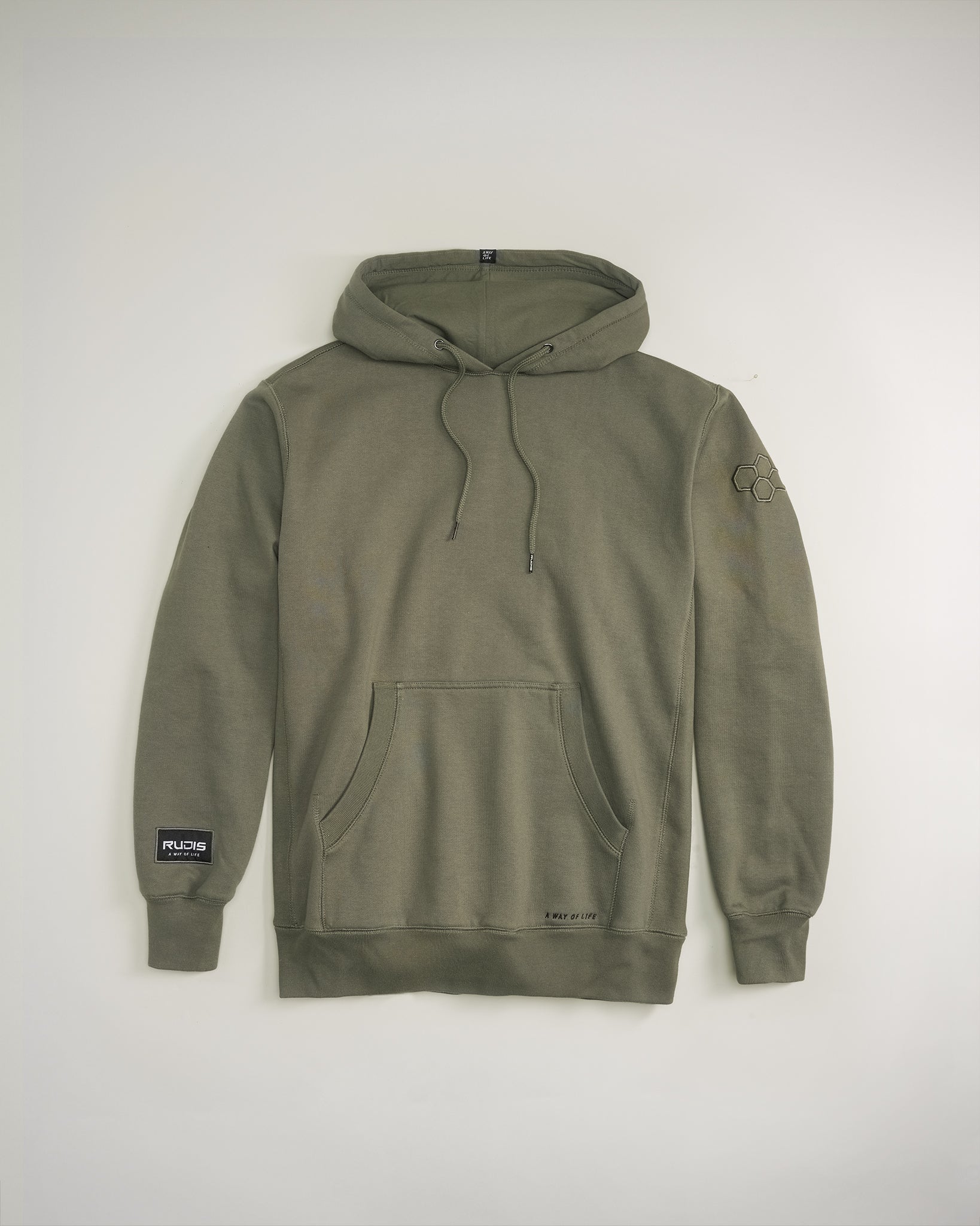 RUDIS Premium Heavyweight Fleece Hoodie for Men & Women - Warm Winter Pullover with Kangaroo Pocket - Ideal for Gym, Running, Outdoor Activities & Casual Wear