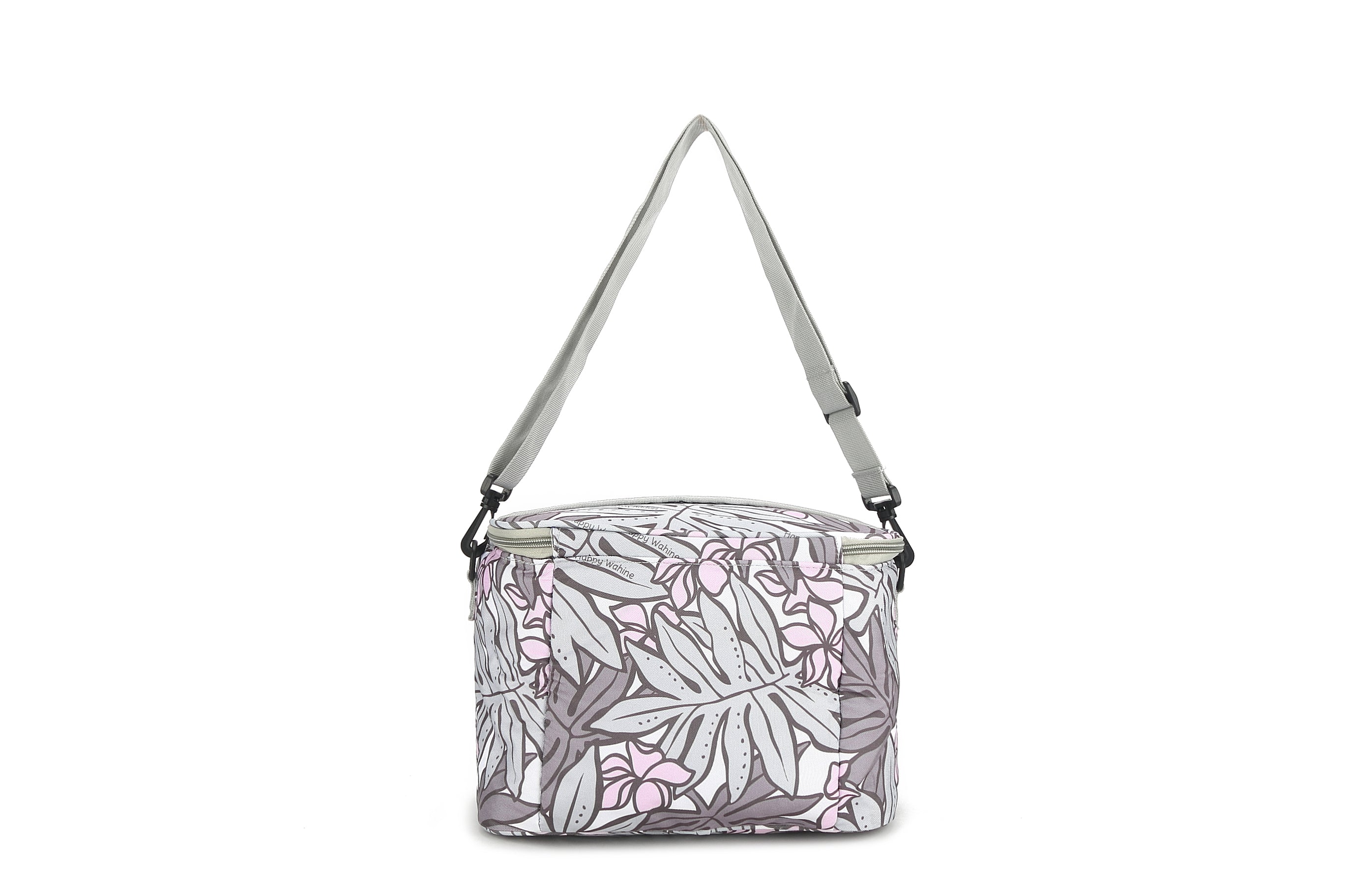 Premium Insulated Cooler Tote Bag - Medium Size, Stylish Laua'e Grey - Perfect for Beach Picnics, Camping & Outdoor Adventures