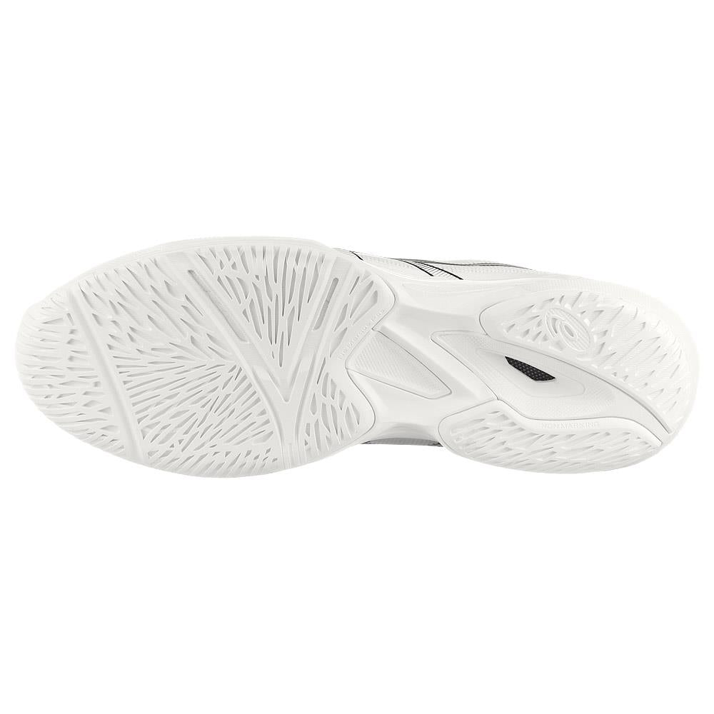 ASICS Men's Solution Speed FF 3 Tennis Shoes - White/Black - Lightweight Performance Court Shoes for Competitive Play & Training