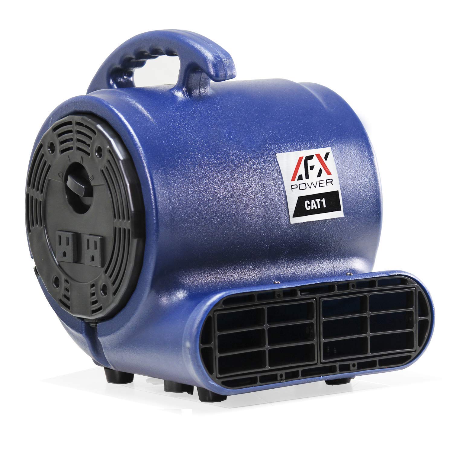 AFX POWER CAT 1 Air Mover Blower - 1/5 HP Carpet Dryer & Floor Fan for Water Damage Restoration, Janitorial Use - Quickly Dry Water Spills, Leaks & Floods - Ideal for Home, Office & Commercial Cleaning