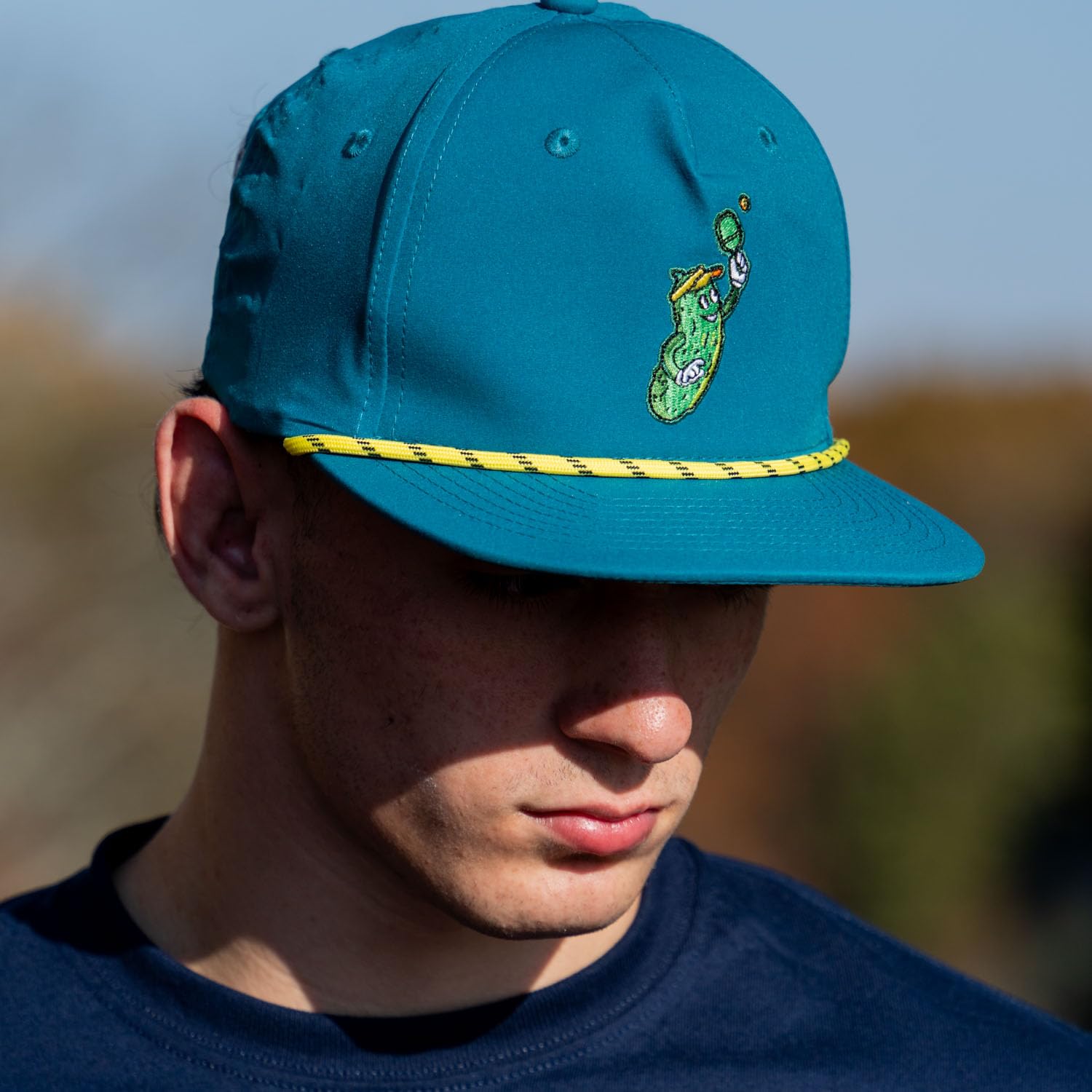 ChalkTalkSPORTS Pickleball Rope & Trucker Hats - Adjustable Snapback Caps for Men & Women | Perfect for Outdoor Sports, Beach & Casual Wear