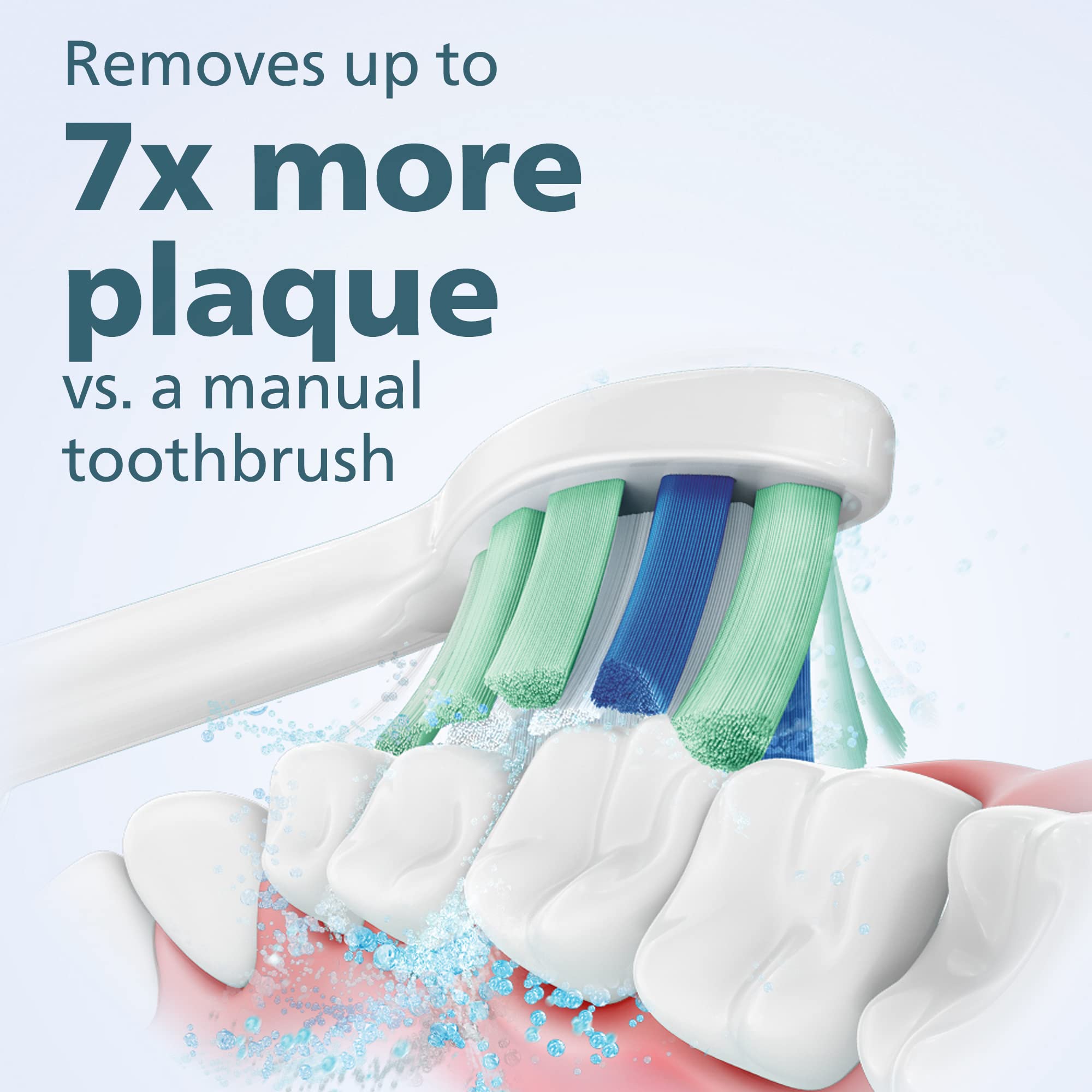 Philips Sonicare 4100 Rechargeable Electric Toothbrush with Pressure Sensor - HX3681/24 Black | Professional Teeth Cleaning for Whitening & Gum Care | Perfect for Travel & Daily Oral Hygiene