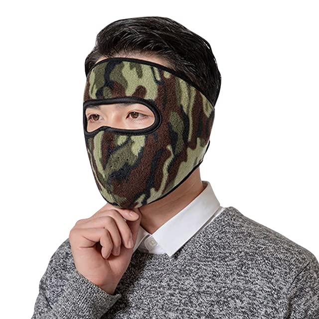 Geeylly Winter Fleece Mask - Warm & Soft Face Cover for Cold Weather - Perfect for Skiing, Snowboarding & Outdoor Winter Activities