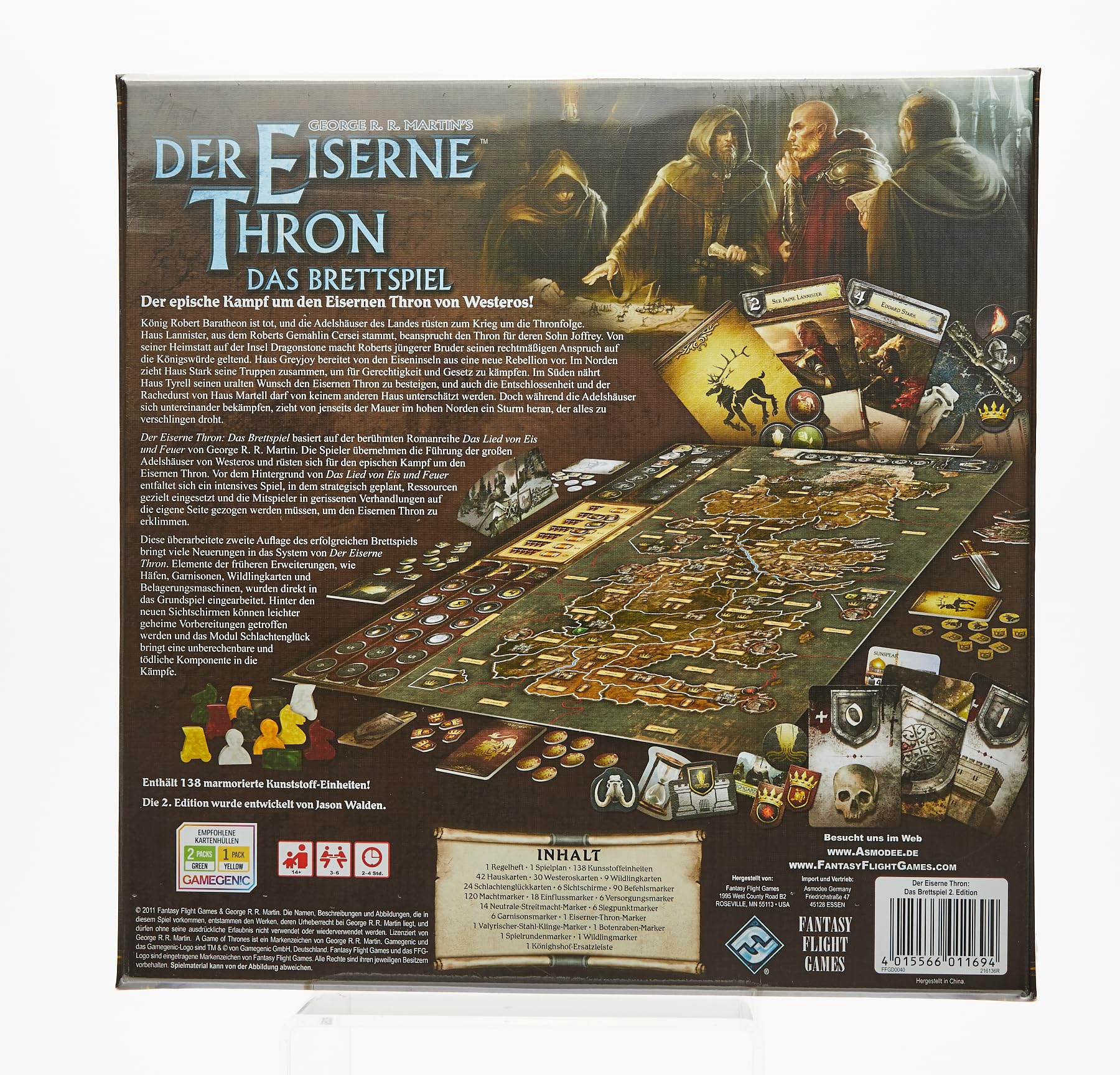 Heidelberger HE416 A Game of Thrones Board Game - Strategy Tabletop Game for Adults & Teens - Perfect for Game Nights, Parties & Family Gatherings