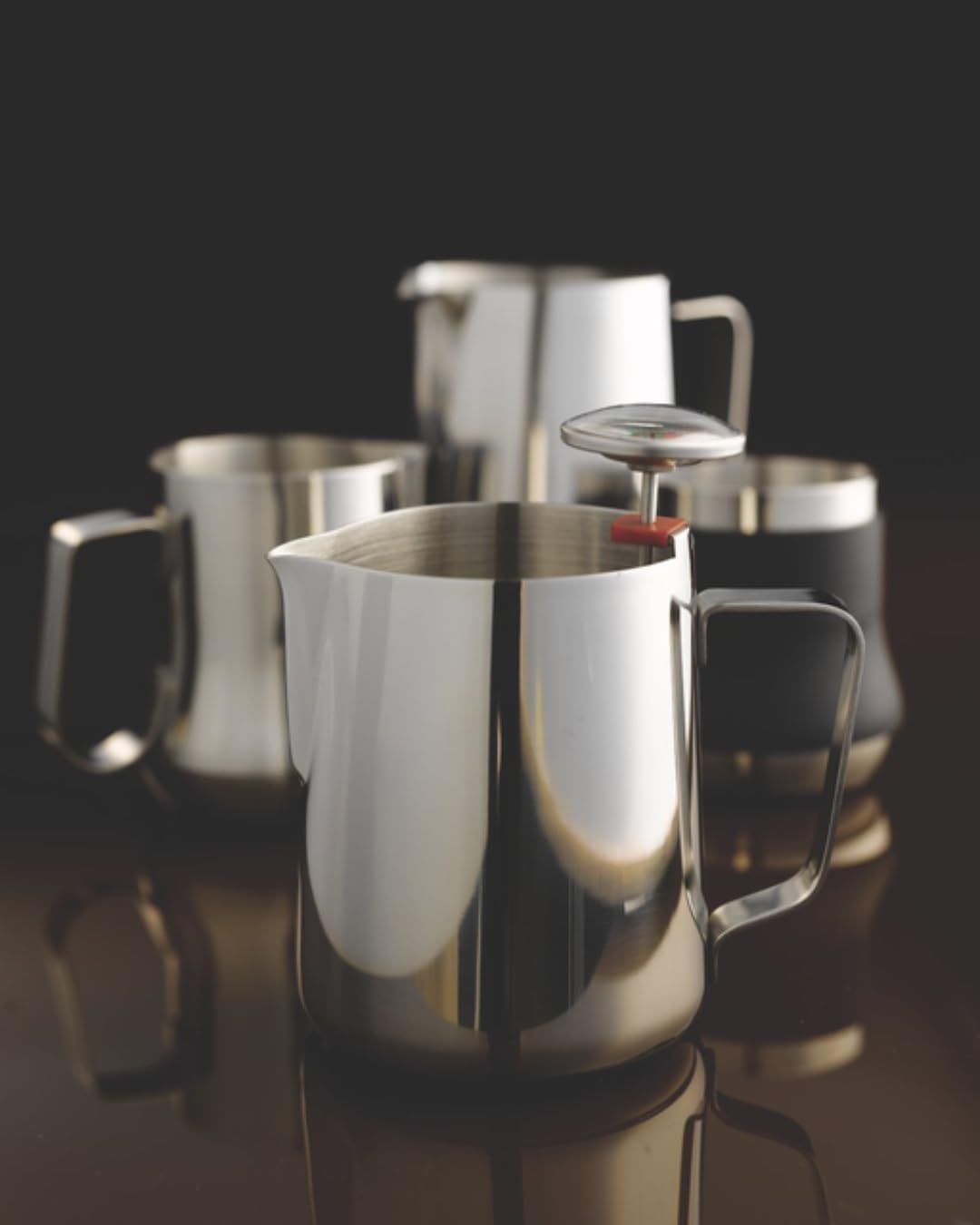 Premium 20 oz Stainless Steel Milk Frothing Pitcher for Latte Art - Rattleware Commercial & Home Barista Use - Perfect for Espresso, Cappuccino & Macchiato Making