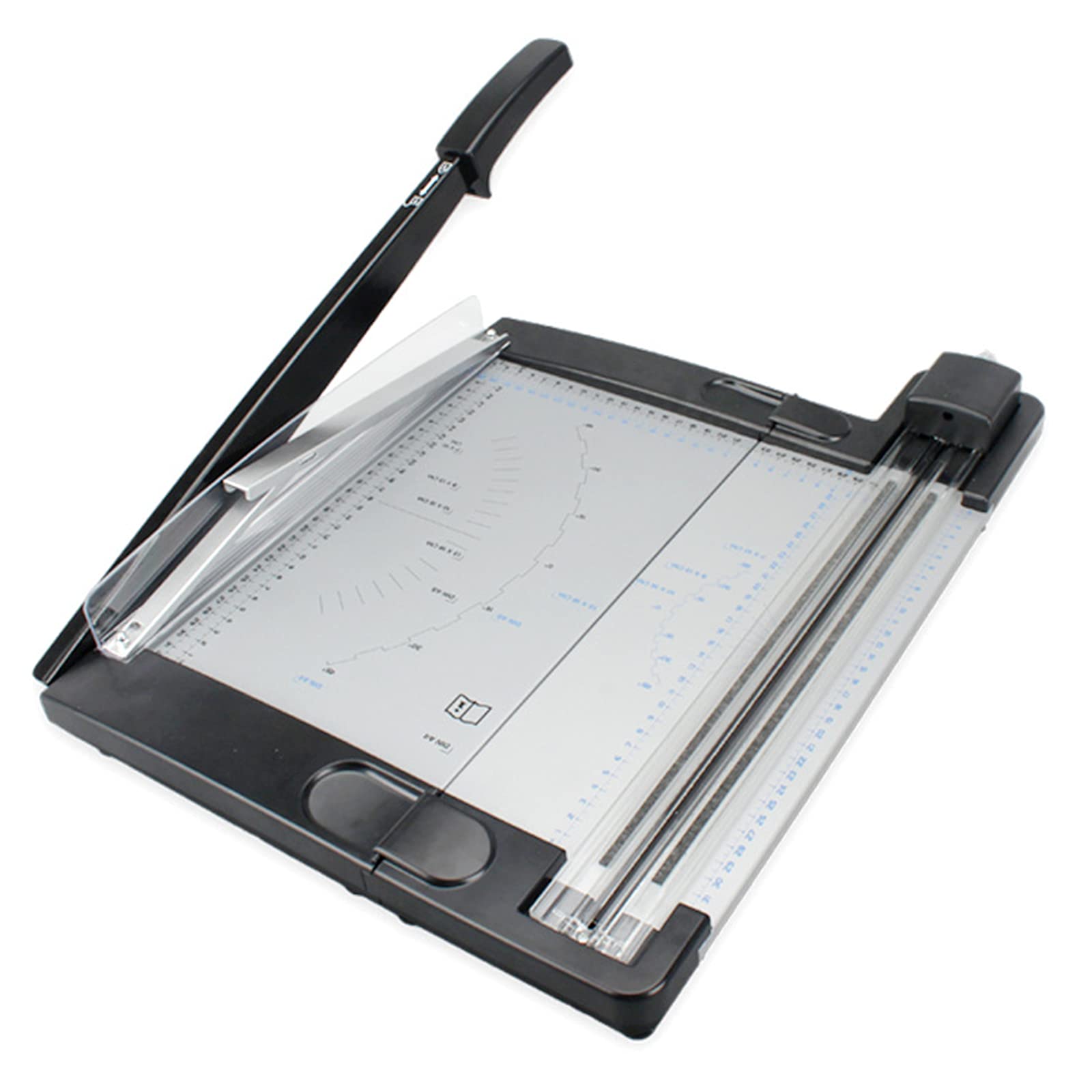 **A4 Guillotine Paper Cutter - Heavy Duty Paper Trimmer with Automatic Safety Guard for Craft Paper, Coupons, Labels & Cardstock (Cuts Up to 10 Sheets) - Perfect for Scrapbooking, Office & School Projects**