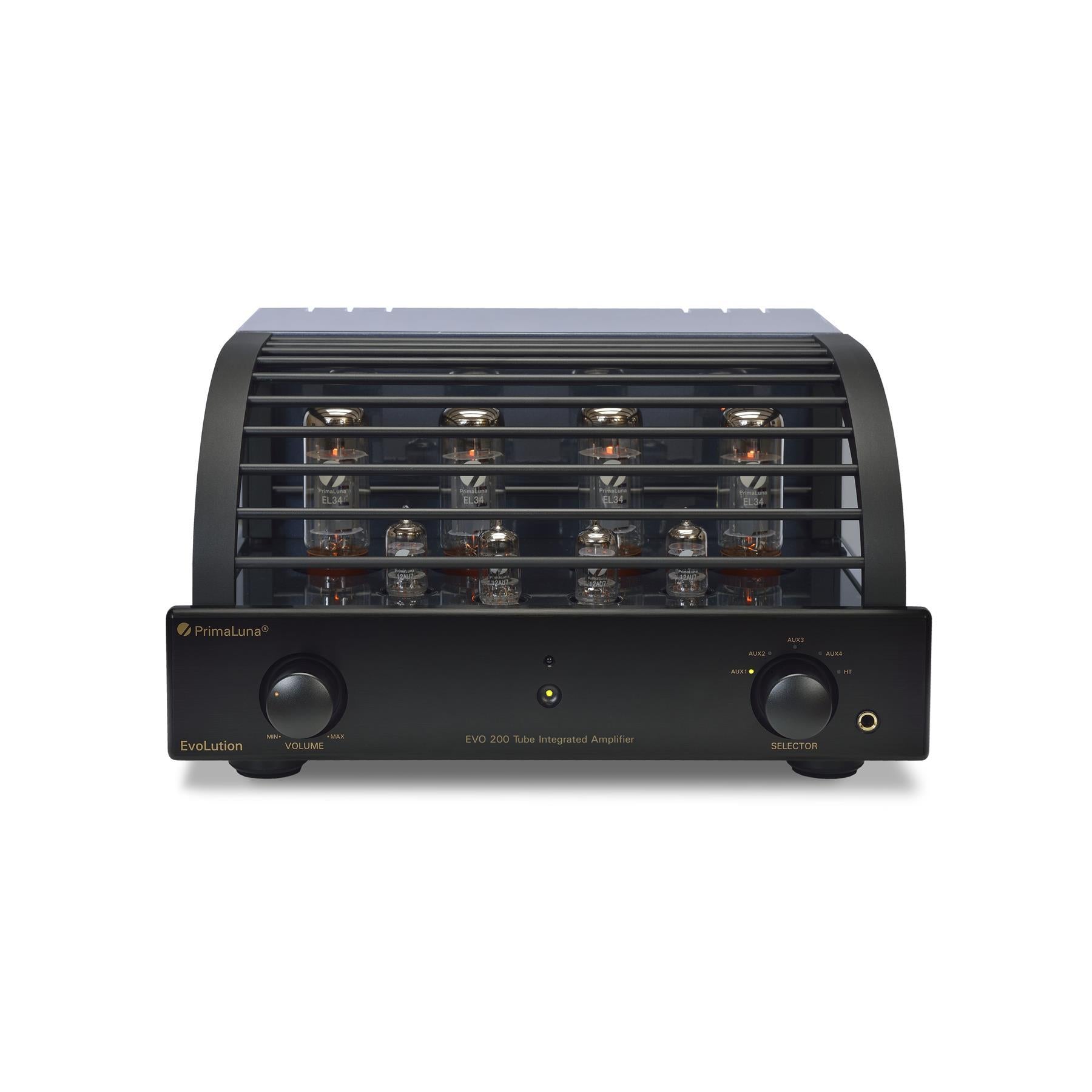 PrimaLuna EVO 200 Integrated Tube Amplifier - High-End Vacuum Tube Stereo Amp for Audiophiles | Perfect for Home Theater & Music Listening Rooms