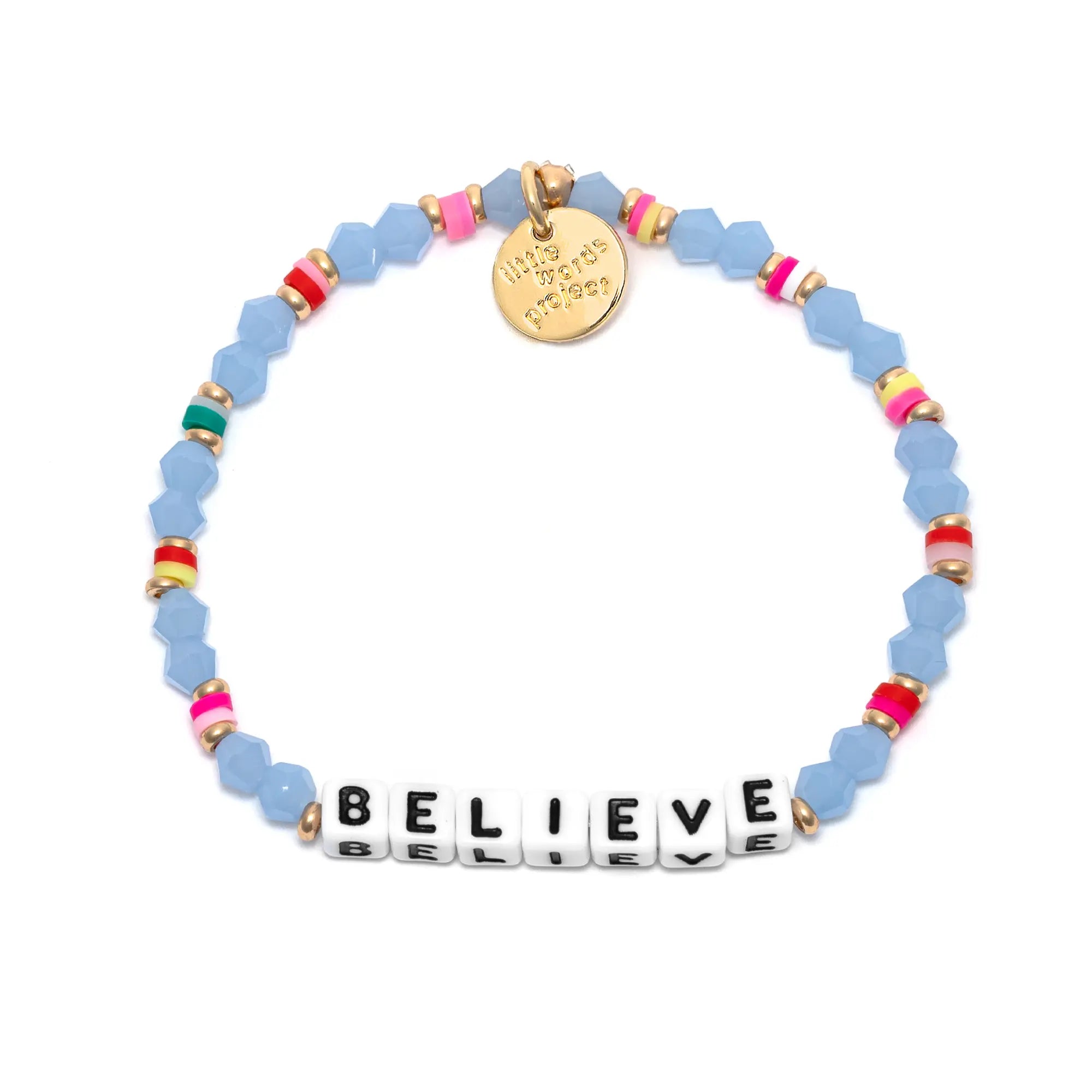 Believe Rainbow Drops S/M - Colorful Hair Clips for Women & Girls - Perfect for School, Parties, and Everyday Fashion Accessories