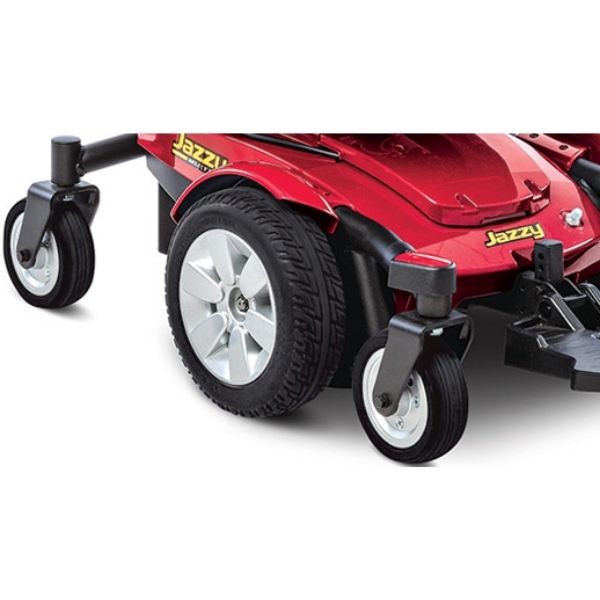 Pride Jazzy Select 6 Power Wheelchair - JSELECT6 Mobility Scooter for Adults - Electric Wheelchair for Indoor & Outdoor Use - Home, Shopping & Travel Mobility Aid