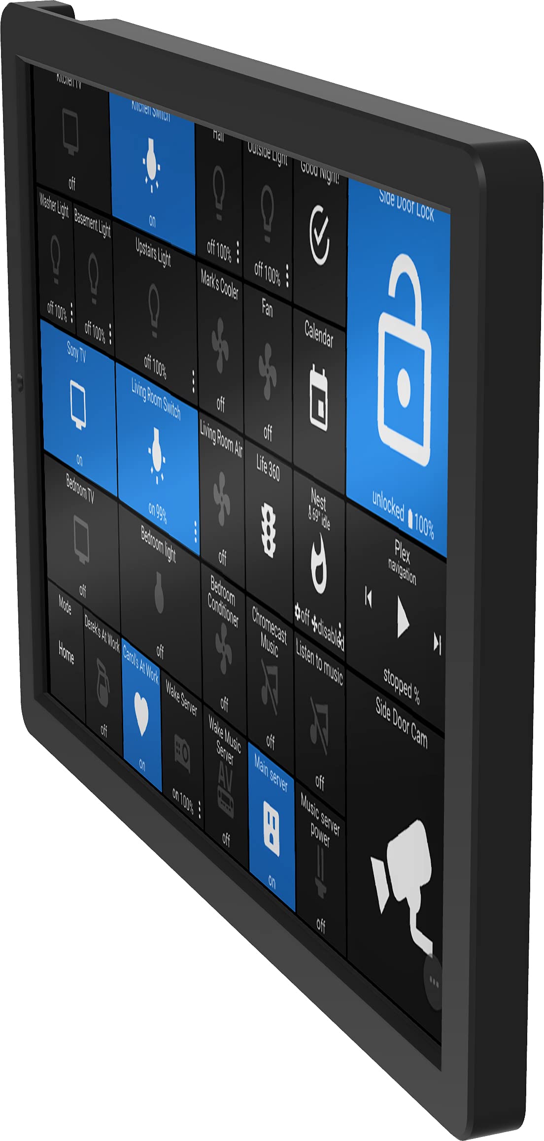 Apple iPad Air 10.9 inch (4th Generation) Wall Mount Kit - Black | Secure Tablet Holder for Home, Office & Retail Display