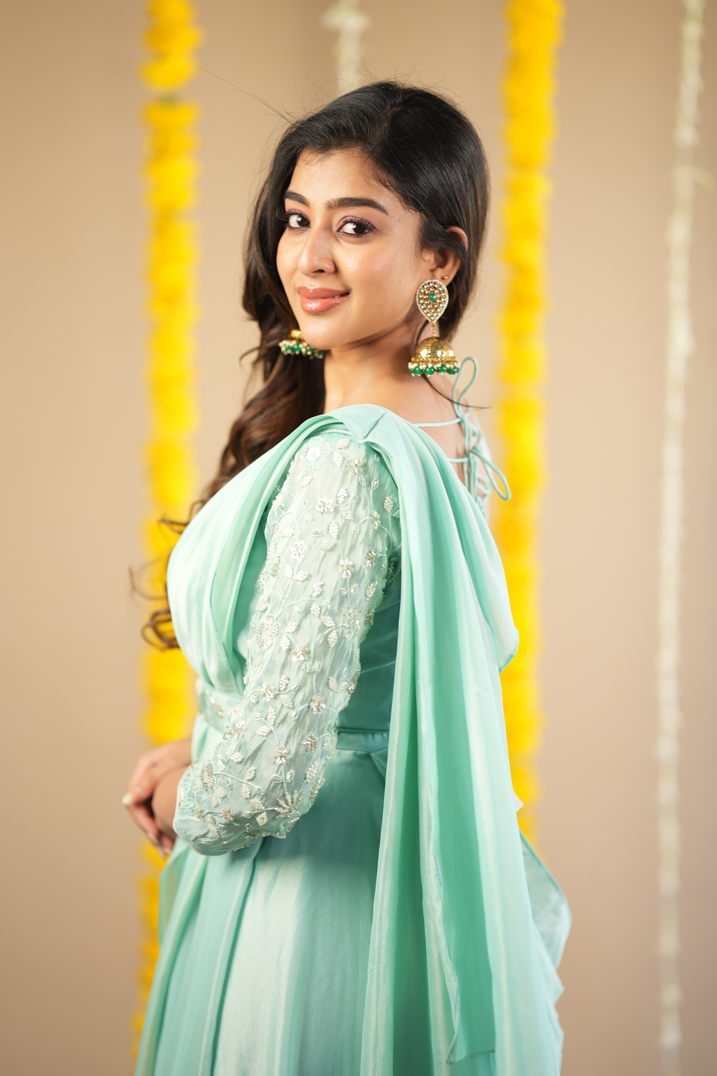 DD603 Surabi Designer Drape Wear - Elegant Women's Fashion for Parties, Weddings & Special Occasions