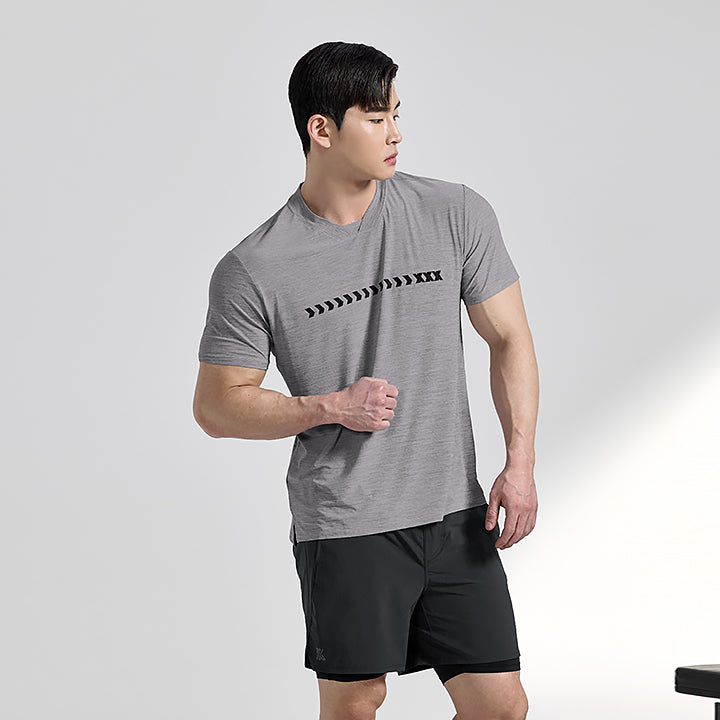 Lightweight Rally Short Sleeve T-Shirt for Men - Breathable & Quick-Dry Performance Shirt for Running, Gym Workouts & Outdoor Sports