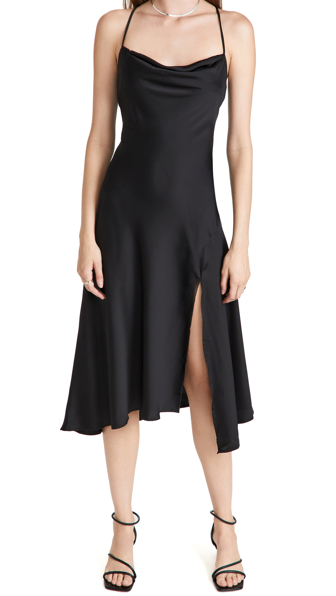 ASTR the Label Women's Gaia Dress - Flowy Midi Dress for Summer, Casual & Party Wear | Perfect for Beach, Brunch & Date Nights