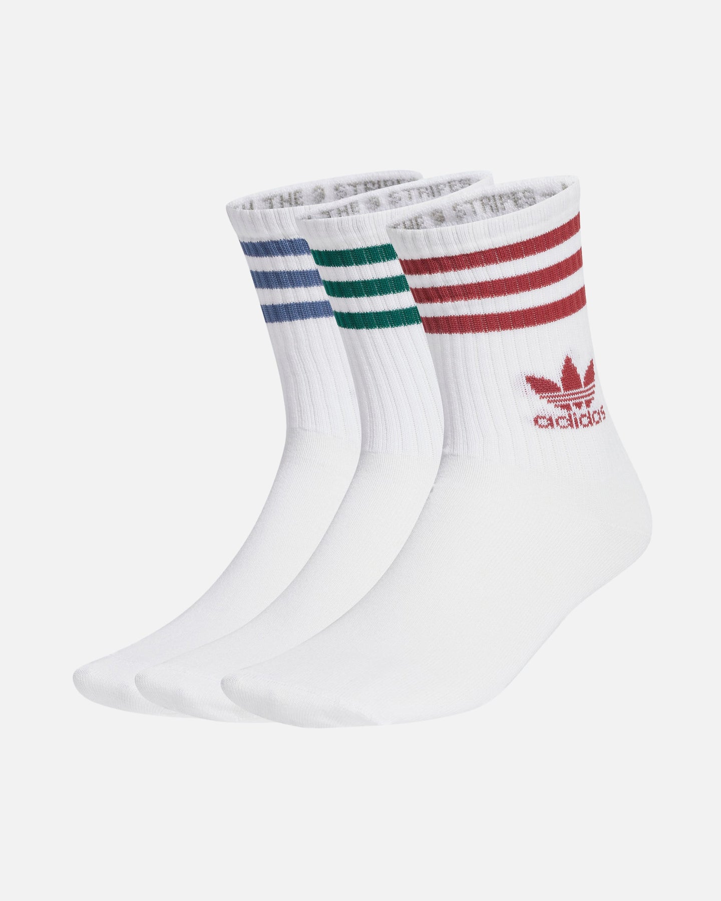 Adidas Mid Cut Crew Socks 3-Pack - Athletic Performance Socks for Men & Women - Perfect for Running, Basketball & Everyday Wear