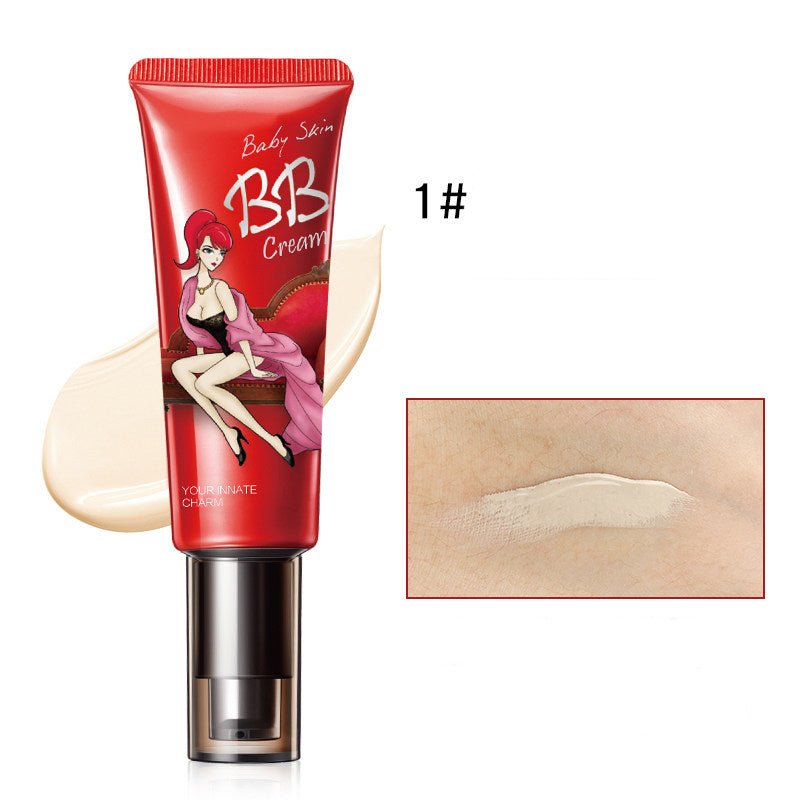 Long-Lasting Liquid Foundation BB Cream - Full Coverage, Oil-Free & Hydrating - Perfect for Daily Wear, Makeup Looks & Special Occasions
