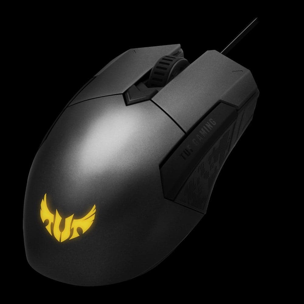 ASUS TUF Gaming M5 RGB Wired Gaming Mouse with 6200 DPI, Ergonomic Design, Durable Switches (2-Year Warranty) - Perfect for FPS, MOBA & PC Gaming