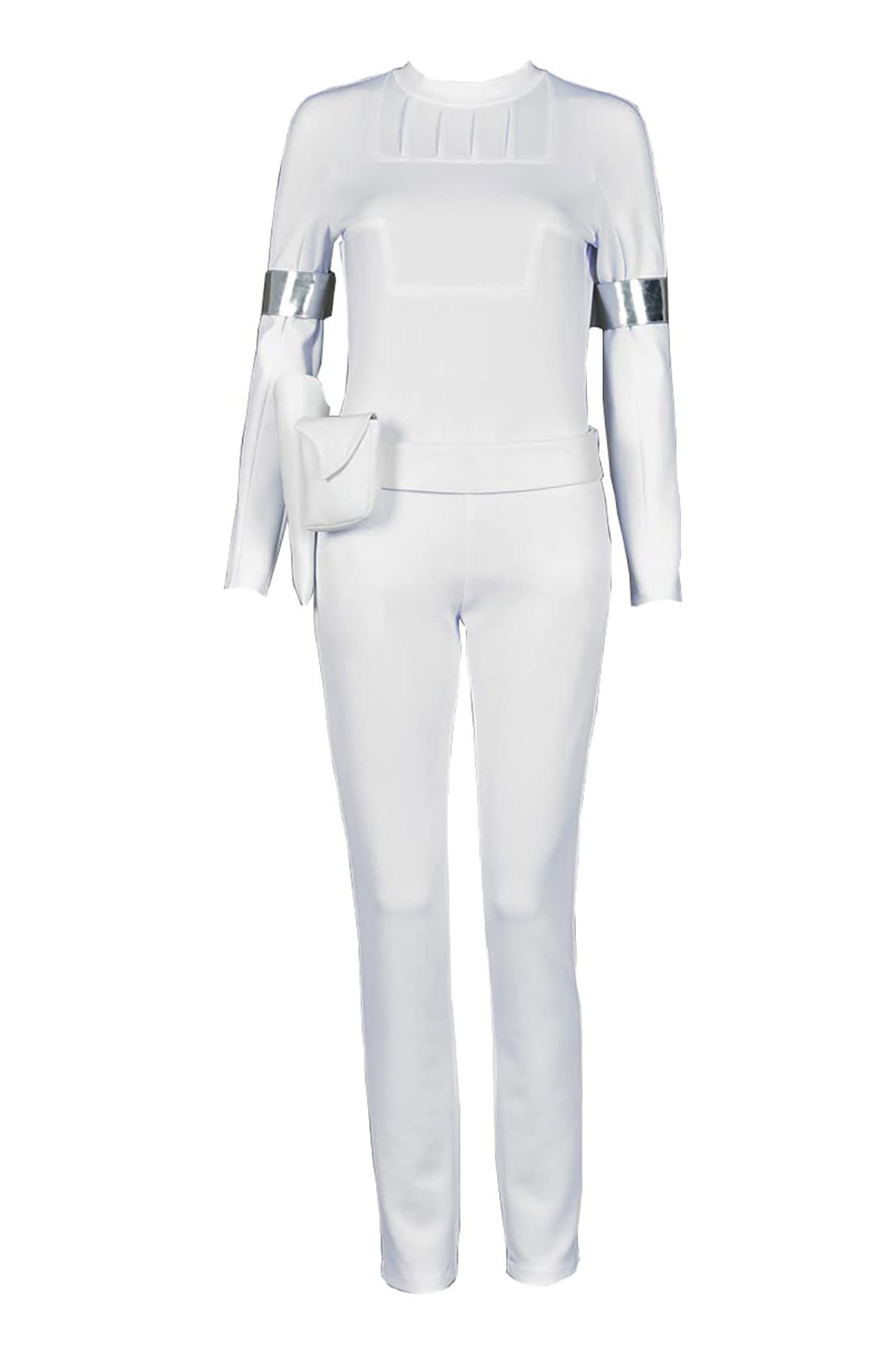 Queen Padme Amidala Costume for Women - Attack of The Clones White Cosplay Suit | Star Wars Halloween, Comic-Con & Themed Party Outfit