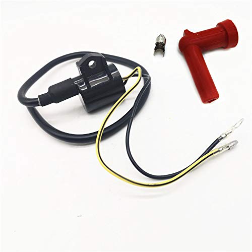 Outboard Ignition Coil Replacement for Mercury/Mariner 823033 - Compatible with 2HP, 2.5HP, 3HP, 3.3HP Engines (1990-2006) - Perfect for Boat Motor Repair & Marine Engine Maintenance