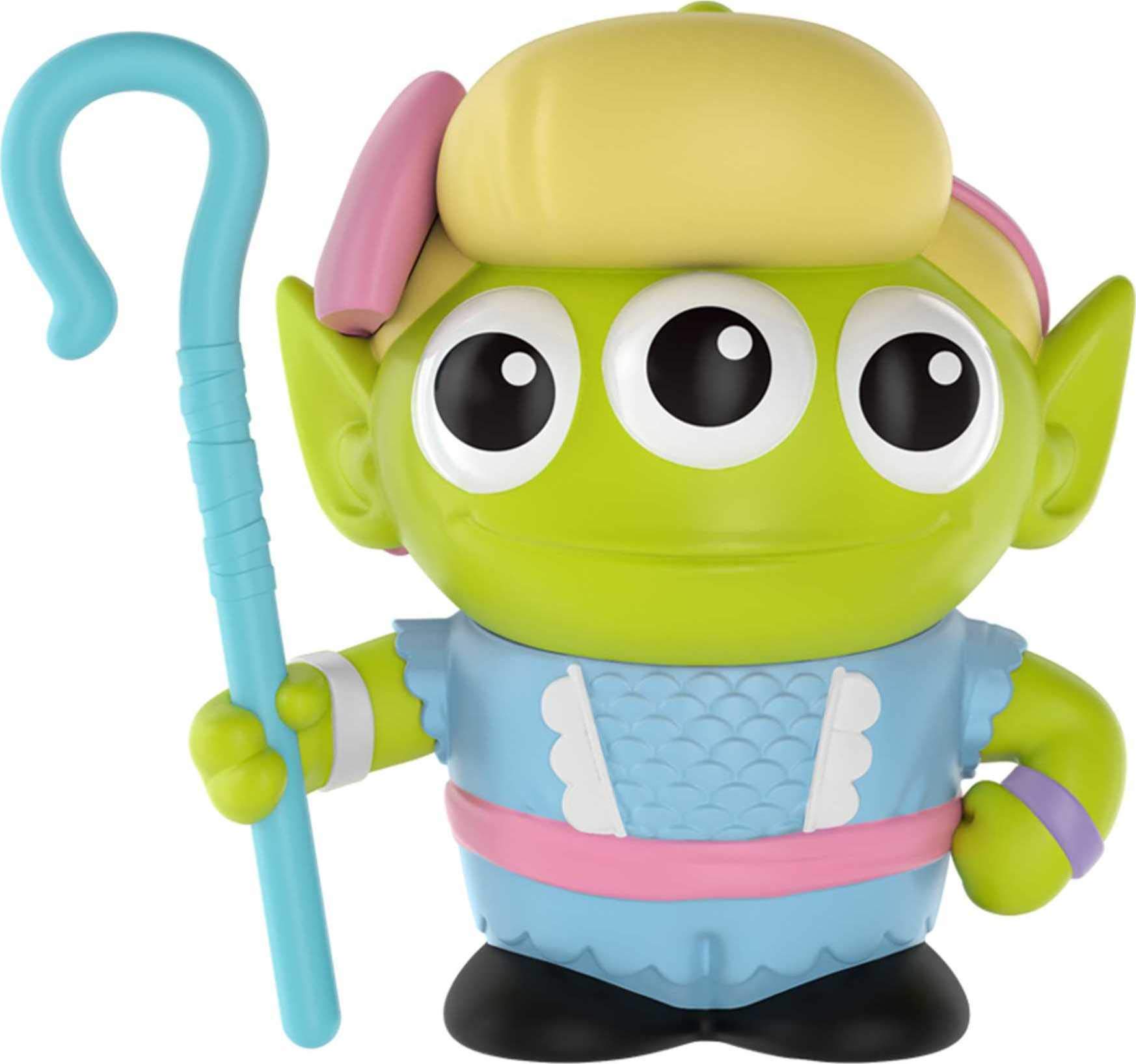 Mattel Pixar Alien Remix 3-Pack Toy Figures - Bo Peep, Edna Mode & EVE Mashup Collectibles in Pizza Box | Disney Toy Story Movie Toys for Kids & Collectors Ages 6+ | Perfect for Playtime, Display & Gift-Giving
