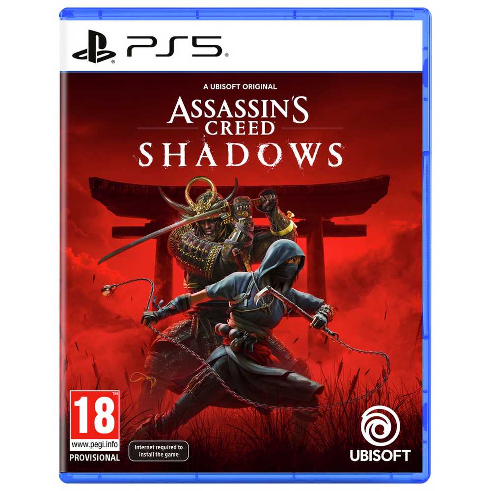 Assassin's Creed Shadows PS5 Game - Action Adventure RPG for PlayStation 5 | Explore Feudal Japan | Perfect for Fans of Stealth & Open-World Gaming
