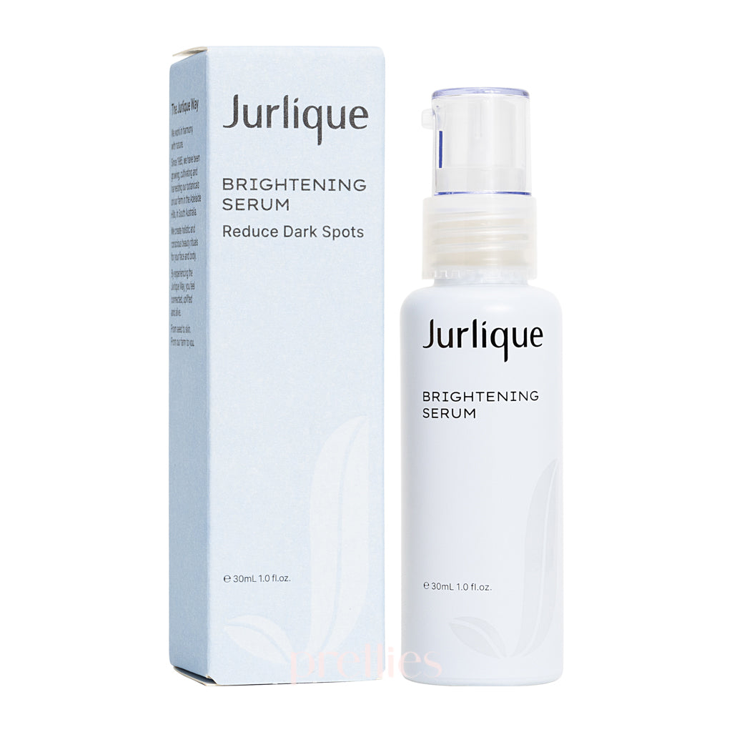 Jurlique Brightening Serum 30ml - Vitamin C Face Serum for Dark Spots & Uneven Skin Tone - Day & Night Skincare for Glowing Complexion - Perfect for Daily Use & Travel Skincare Routine