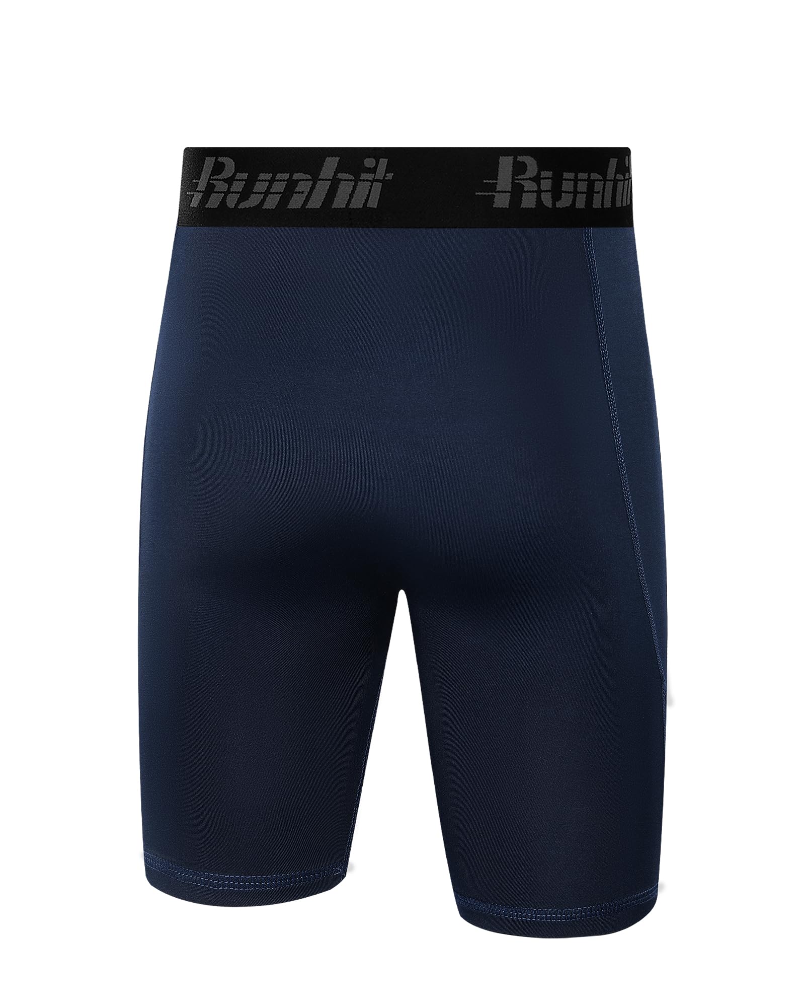 Runhit Boys' Compression Shorts - Athletic Base Layers for Sports & Running