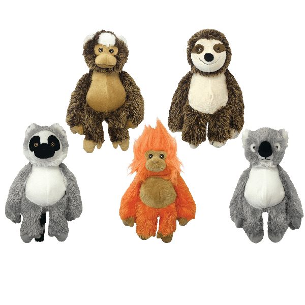Multipet Bark Buddy Assorted Dog Toys - Durable Chew Toys for Small & Medium Dogs - Perfect for Playtime, Training & Teething Relief