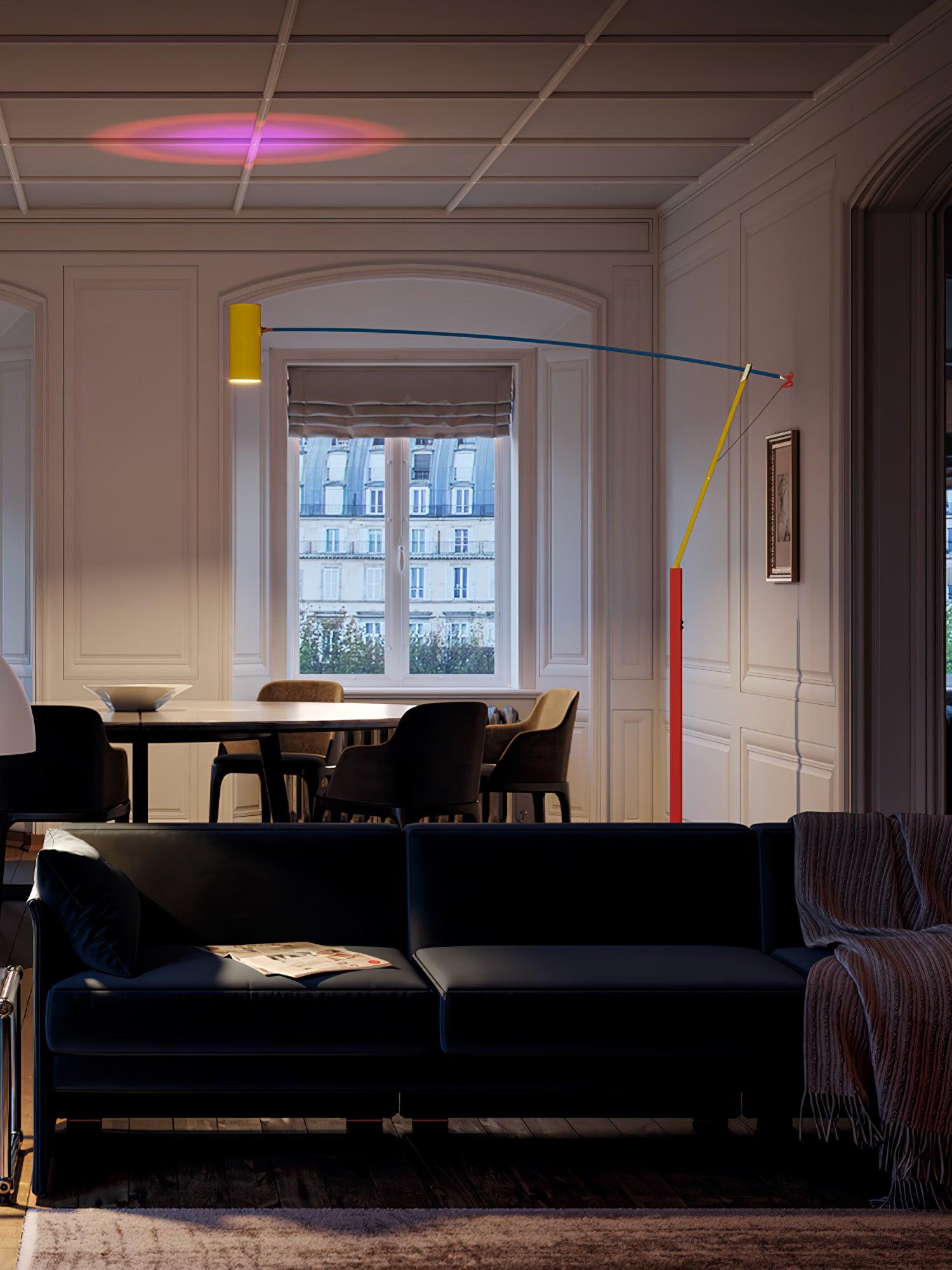 Ettorino Modern LED Floor Lamp with Adjustable Brightness - Perfect for Living Room, Bedroom & Office Reading Light