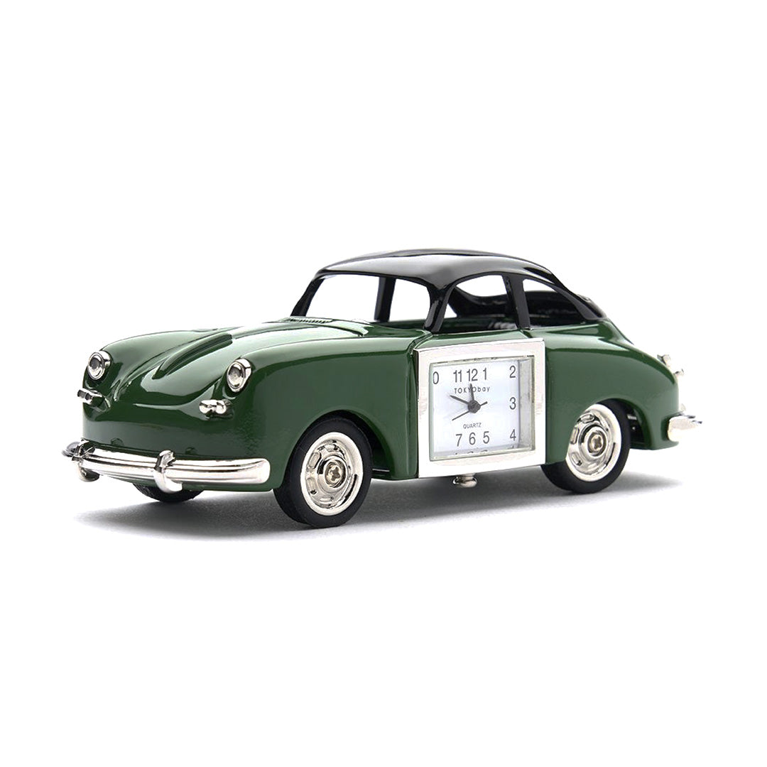 Vintage Green Car Clock - Classic Dashboard Accessory for Vintage & Antique Automobiles - Perfect for Car Enthusiasts & Collectors