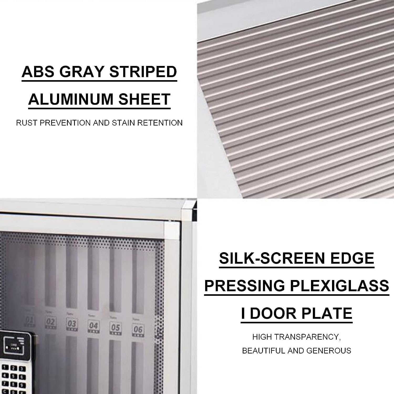 Lockable Mobile Phone Storage Cabinet - Secure Cell Phone Storage Box with Key for Schools, Offices & Staff Dining Rooms (60 Phones Capacity) - Ideal for Classroom, Workplace & Public Spaces