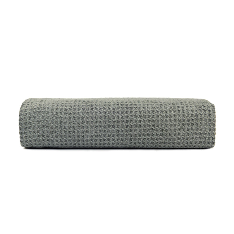 Premium Waffle Weave Microfiber Towel - 25x36 Inches, 380GSM - Ultra Absorbent & Quick Drying for Gym, Spa, Beach & Home Use