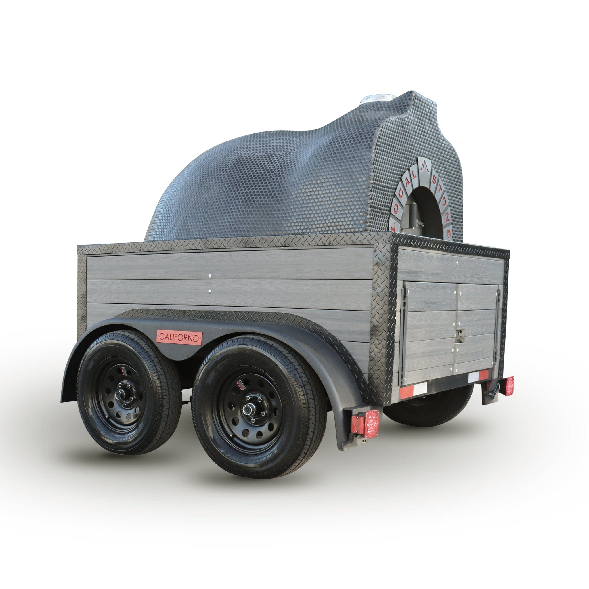 Wave Pizza Oven Trailer - Portable Wood Fired Outdoor Pizza Maker for Catering, Events & Backyard Cooking | Commercial & Home Use