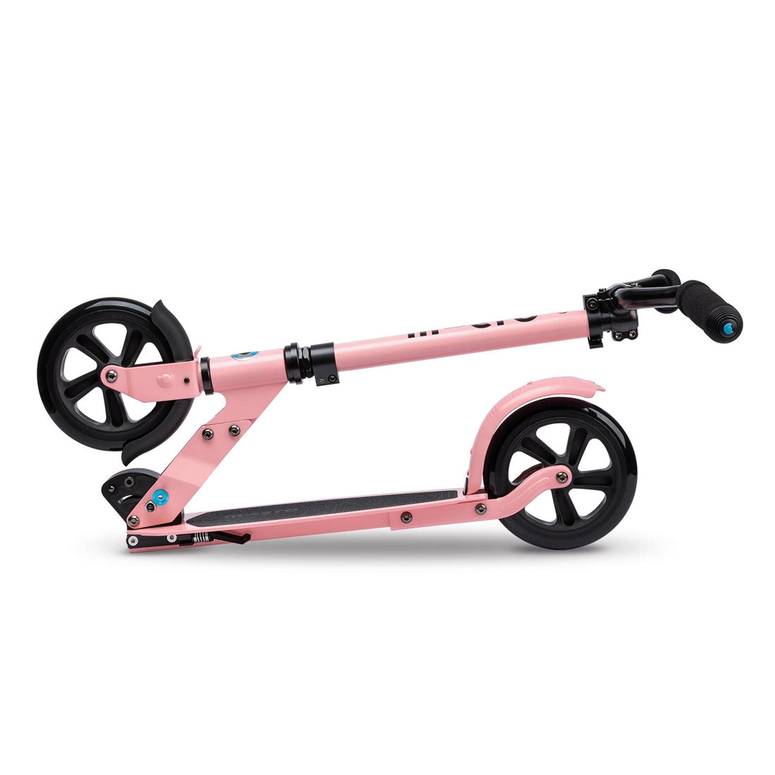Micro Speed Plus Deluxe Scooter - Lightweight Aluminum Frame, Adjustable Handlebar, Smooth Ride for Kids & Adults - Perfect for Commuting, Neighborhood Cruising & Outdoor Fun (Neon Rose)