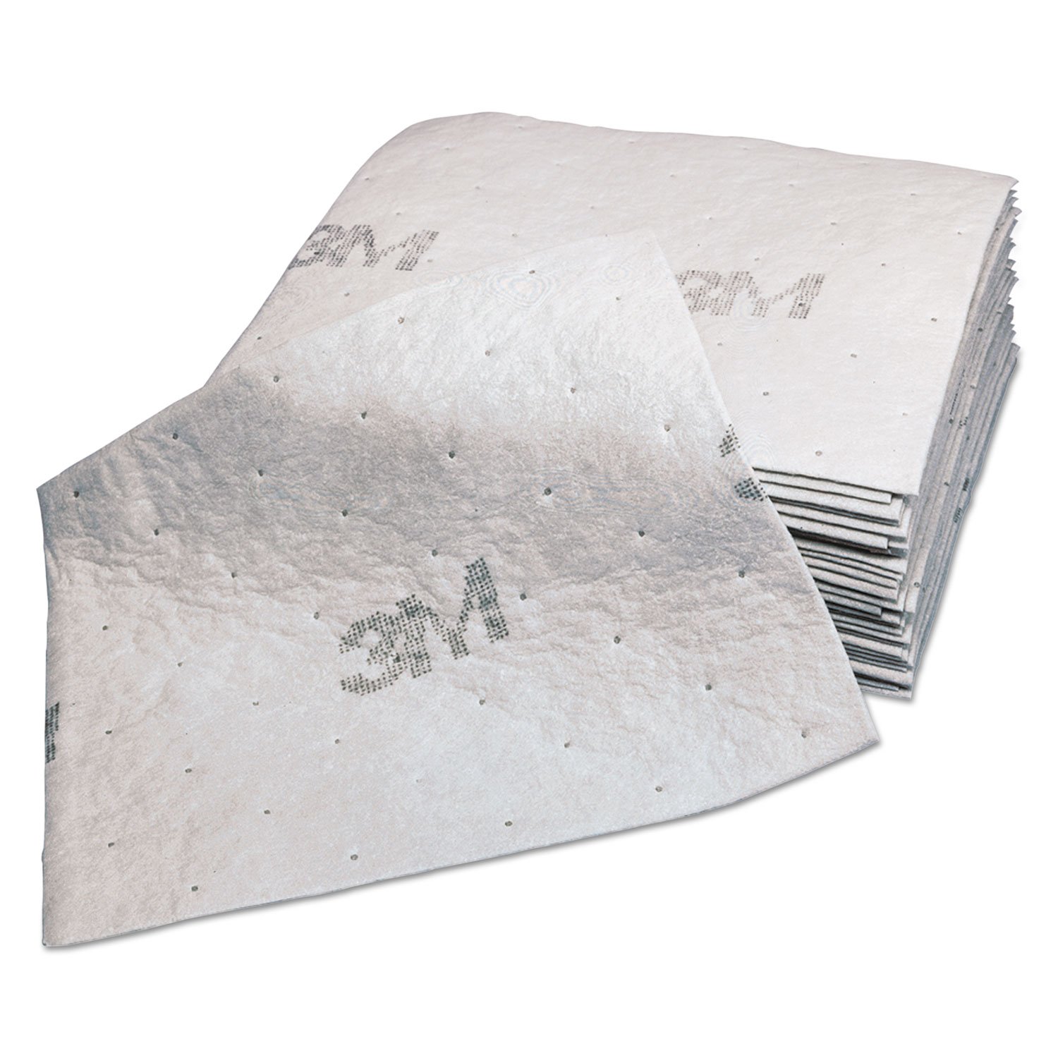 3M Sorbent Maintenance Pads - Oil & Chemical Spill Absorbent for Industrial & Workshop Use