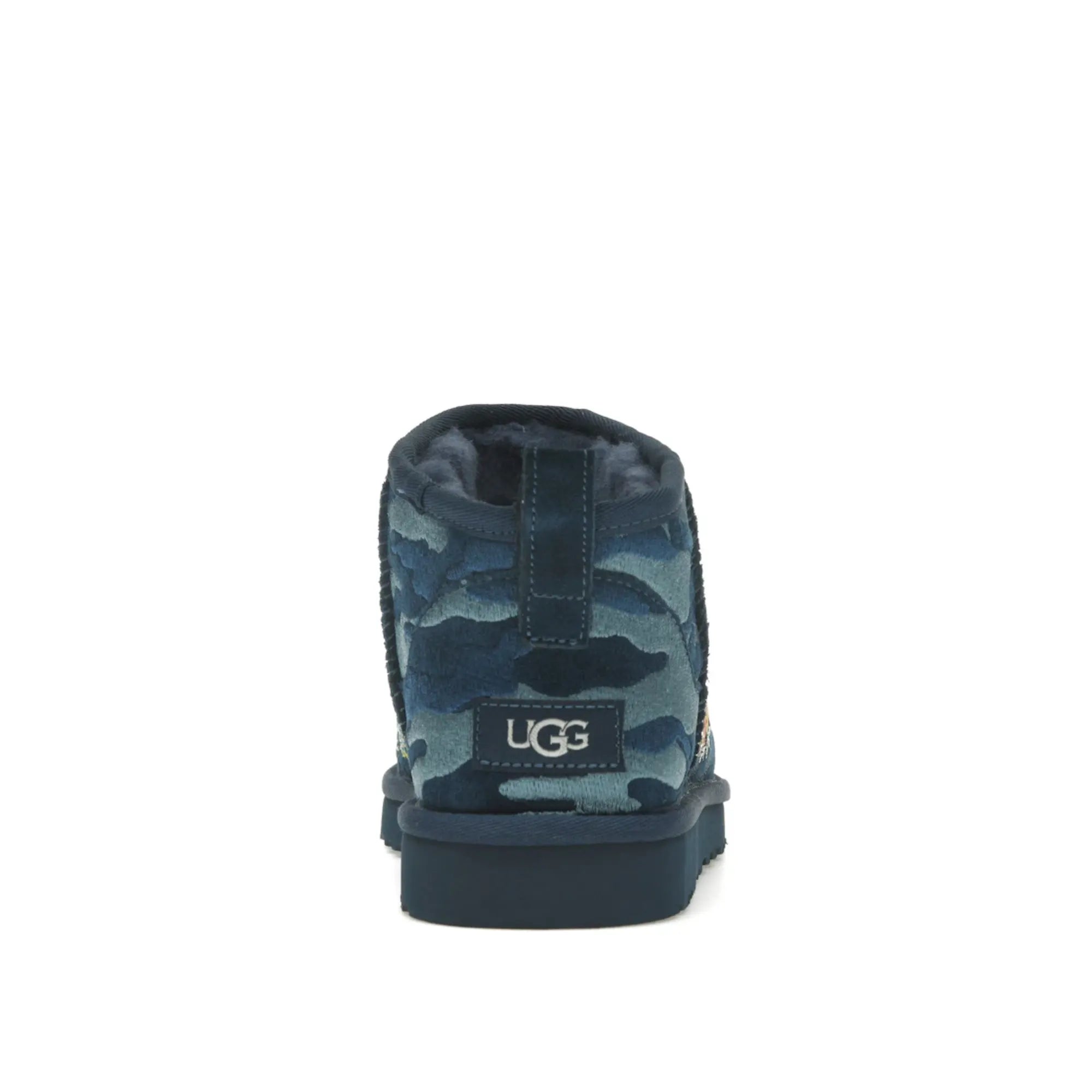 UGG Classic Ultra Mini Boots for Women - Palace Navy Camo Waterproof Winter Boots | Cozy & Stylish for Cold Weather, Snow, and Outdoor Activities