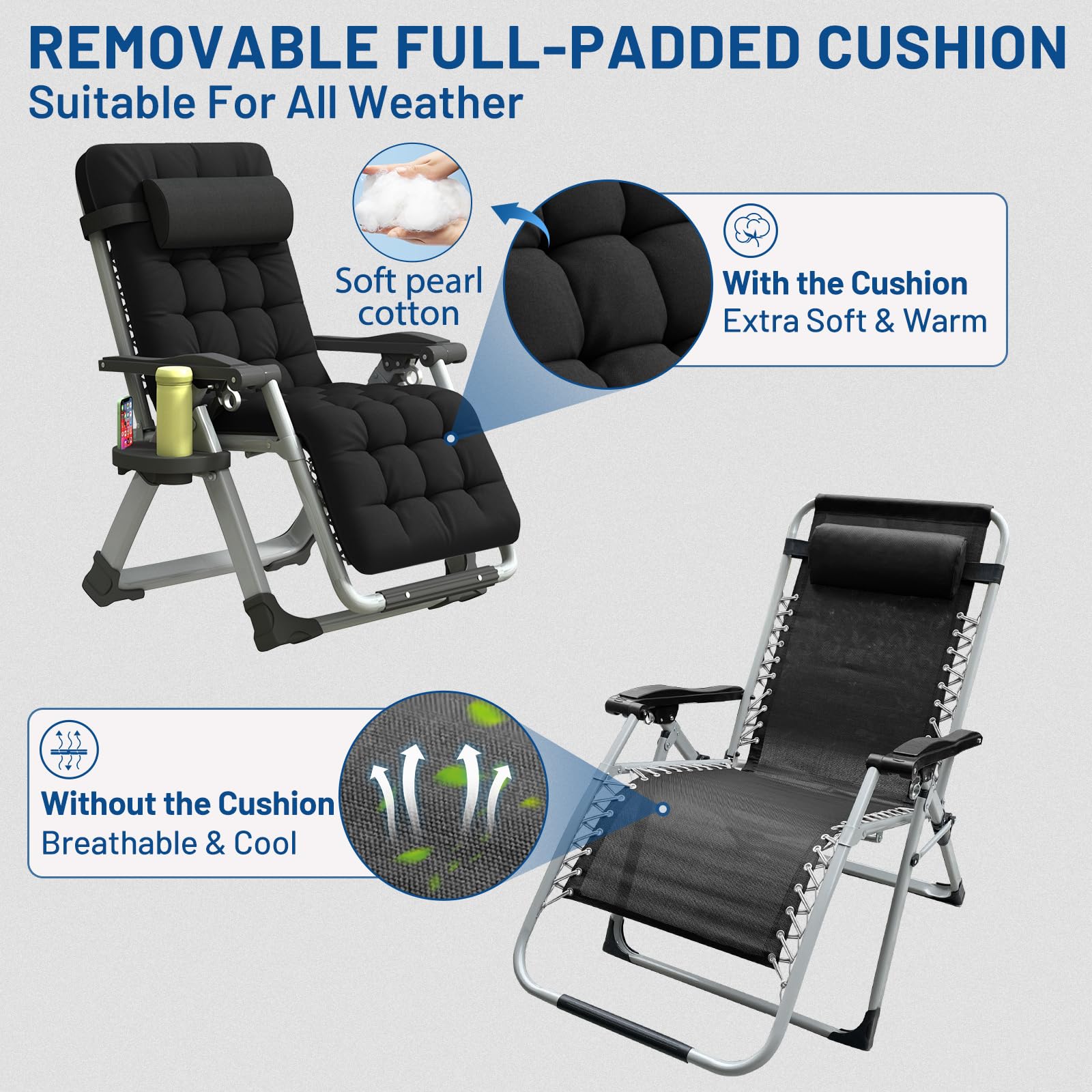 **Extra Large Zero Gravity Chair - 30