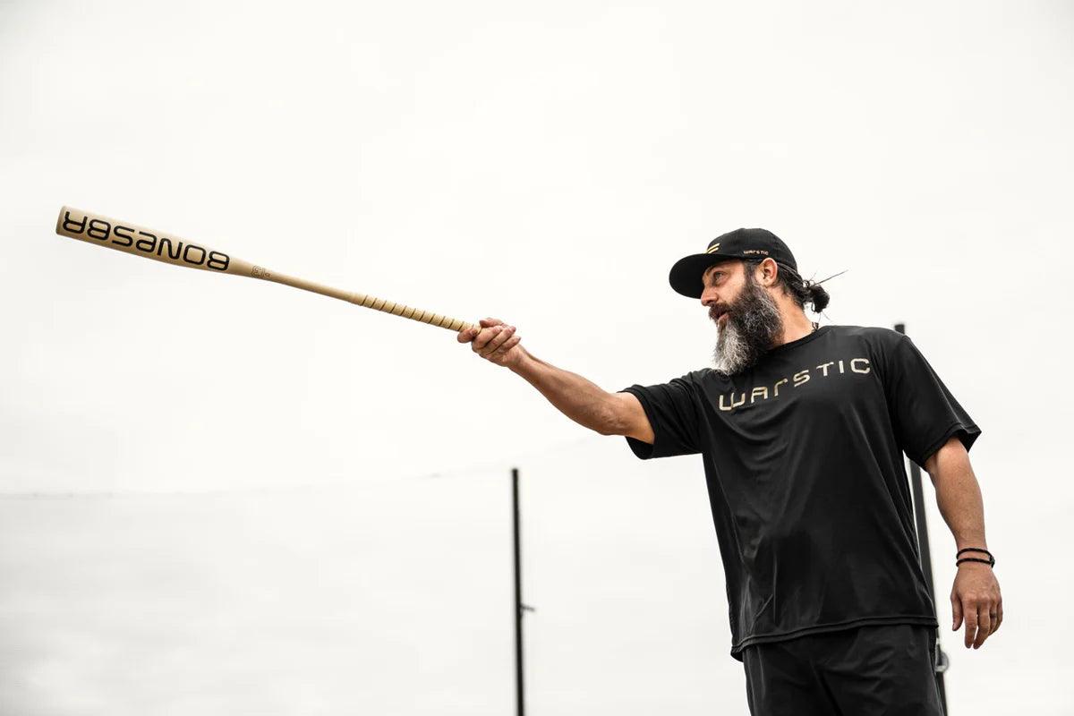Warstic Bonesaber Metal Fungo Bat - 2025 Edition | Durable Alloy Training Bat for Baseball & Softball | Perfect for Practice, Games & Collectors